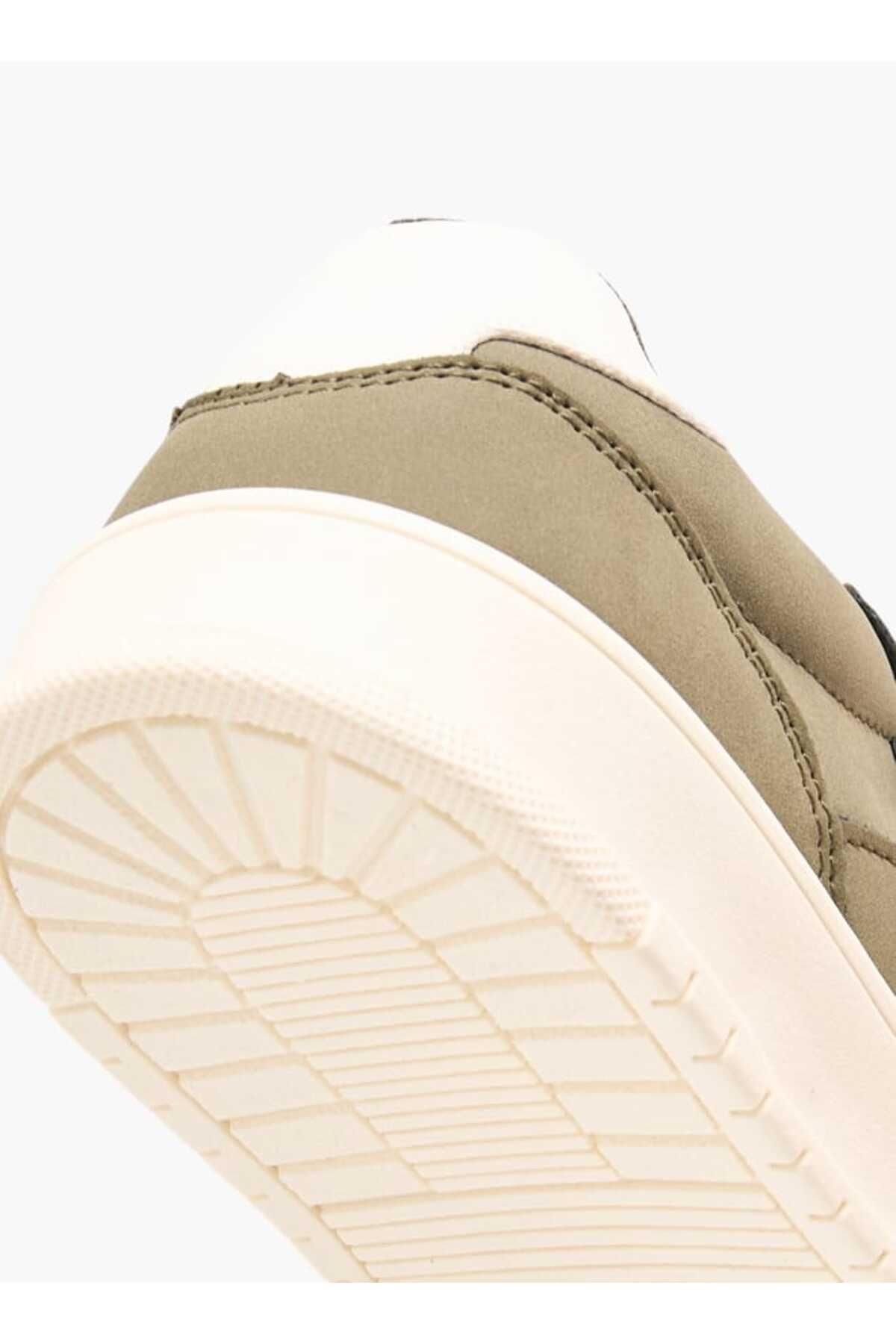 Mister Duchini-Panelled Sneakers with Hook and Loop Closure 6