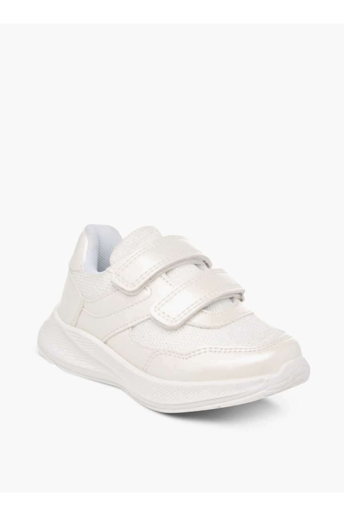 Barefeet-Panelled Sneakers with Hook and Loop Closure 2