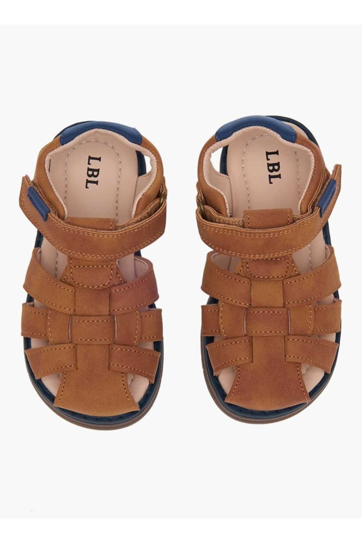 LBL by Shoexpress-Strappy Sandals with Hook and Loop Closure 1