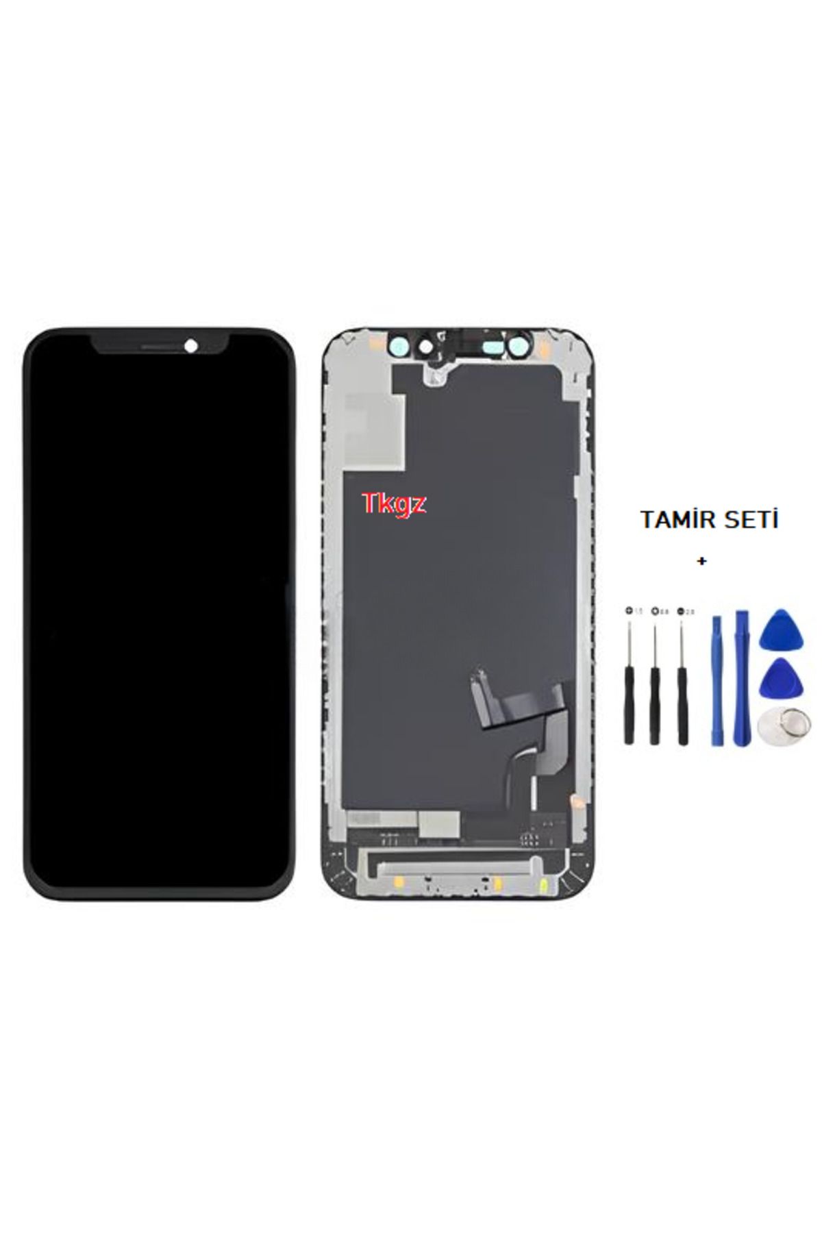 tkgz iPhone 12 MİNİ Uyumlu Lcd Ekran Dokunmatik A+A KALİTE (GX MARKA) + TAMİR SETİ