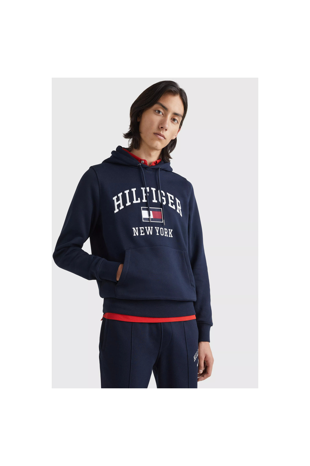Tommy Hilfiger-Kapuce Tommy Hilfiger Modern Varsity, Modrá, Pánské 4