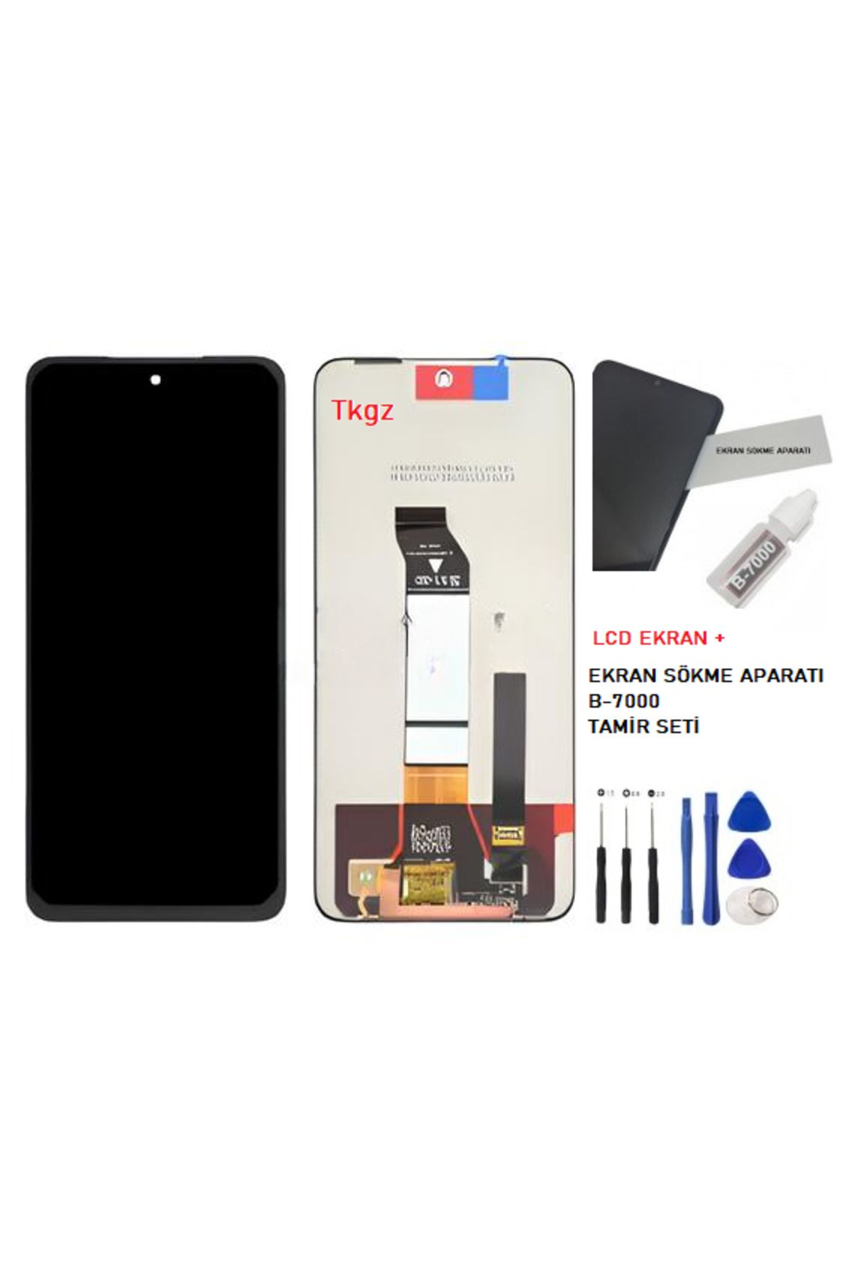 tkgz Xiaomi Redmi NOTE 11SE -5G- Uyumlu Lcd Ekran Dokunmatik SERVİS Orijinali + B-7000 + TAMİR SETİ