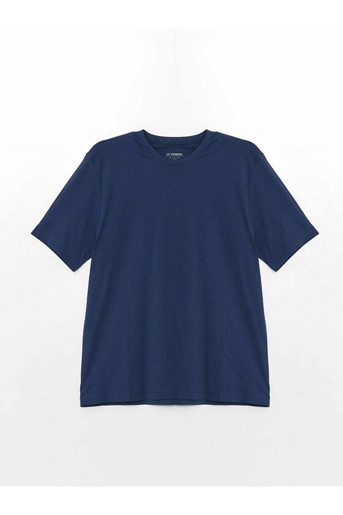 LC Waikiki-Ανδρικό μπλουζάκι New Season Crew Neck Combed Cotton - S50839Z8 5