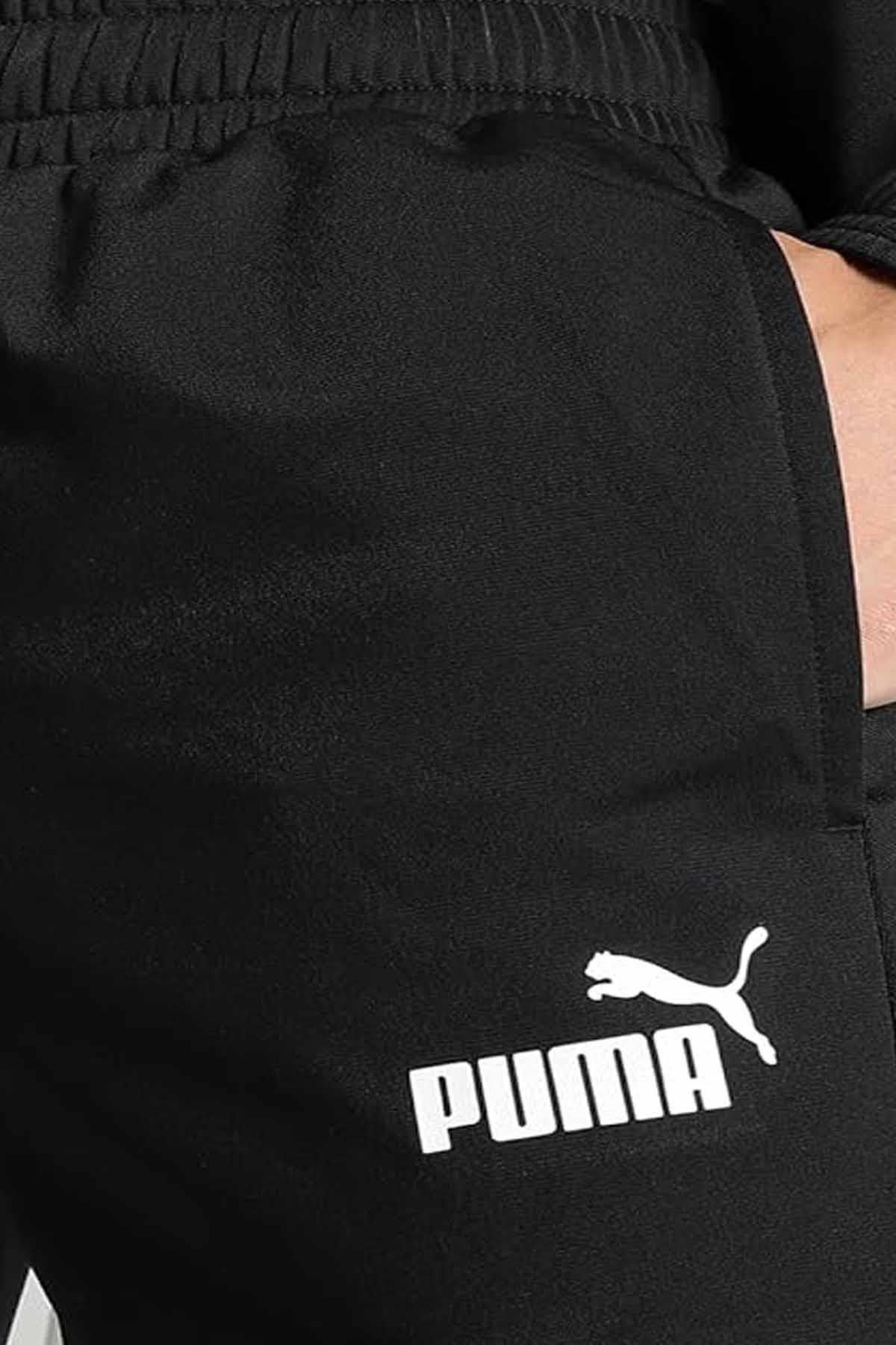 Puma-Men's Tracksuit Set Tricot Suit Unisex Tracksuit Set677428-01 Black 6