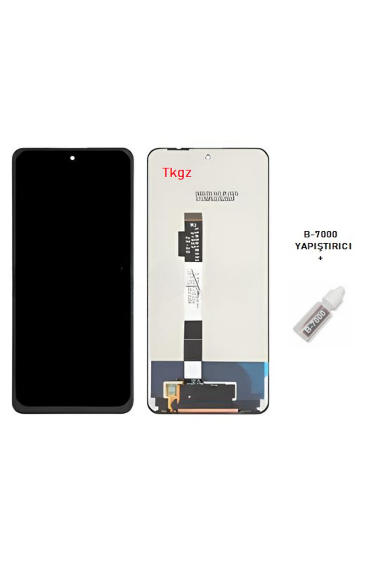 tkgz Xiaomi POCO X3 GT Uyumlu Lcd Ekran Dokunmatik SERVİS Orijinali + B-7000