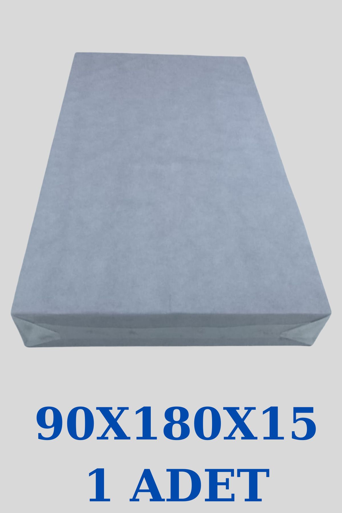 FEM MATTRESS 15 CM TELA KAPLI 28 DNS ORTOPEDİK  SÜNGER YATAK, YER YATAĞI  KILIFSIZ 1 ADET 90X180X15