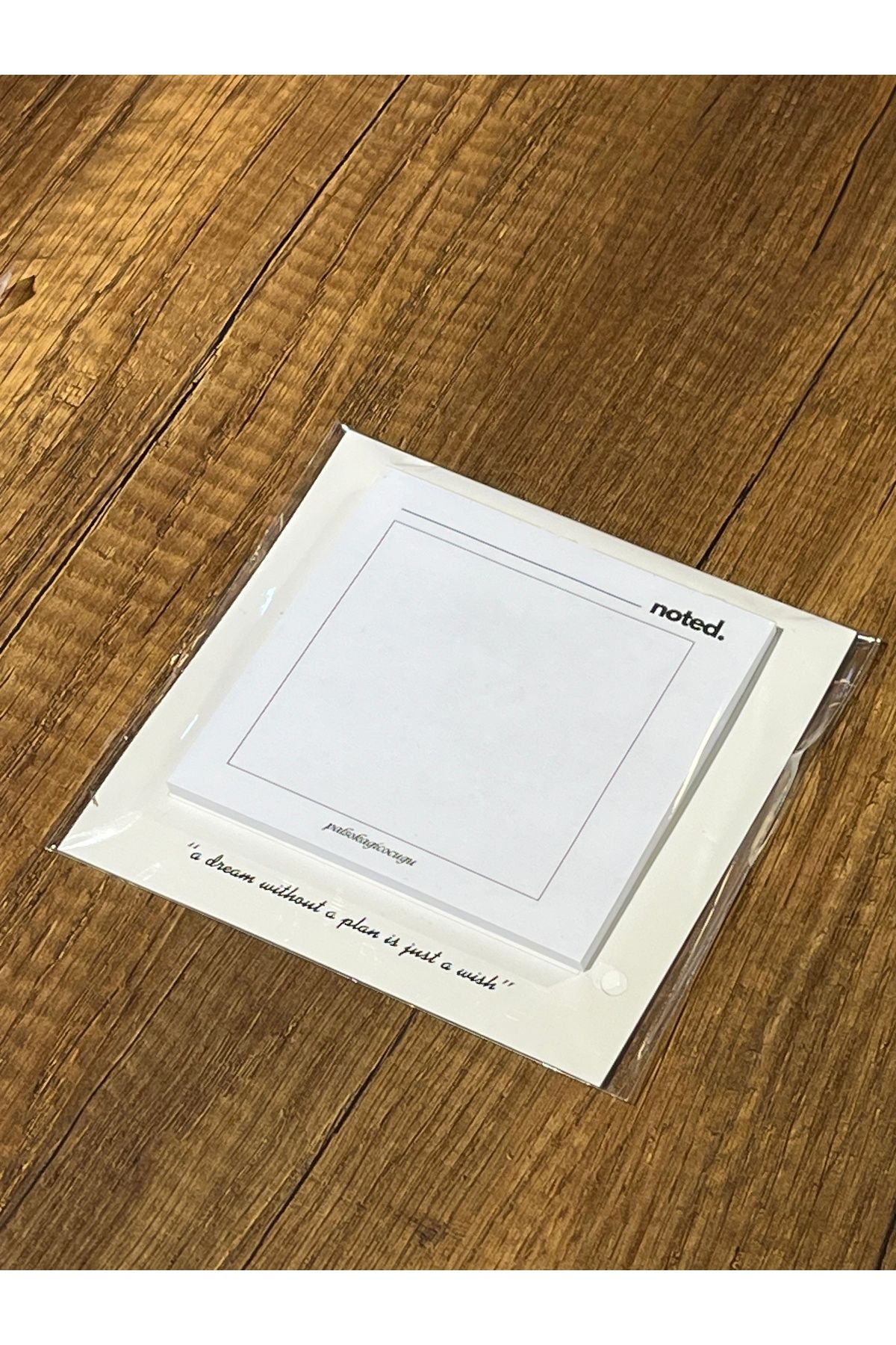 Alp in Alpes-Noted Memo Pad - Minimalist Memo Pad 6