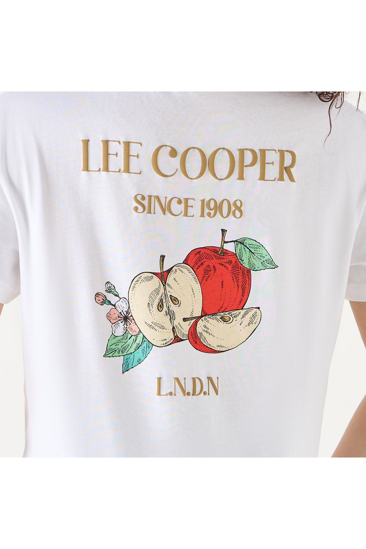 Lee Cooper-Graphic Print Crew Neck T-shirt With Short Sleeves 4