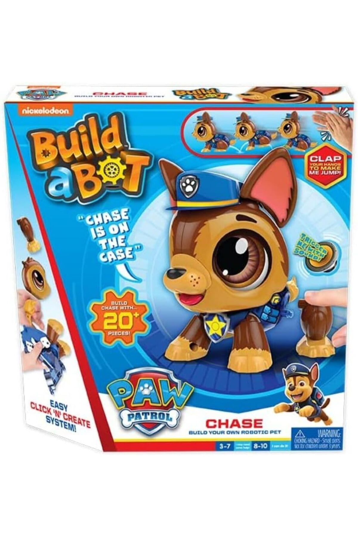 STOREMAX prhshop 928555 Build a Bot - Paw Patrol - Chase Life 1063348