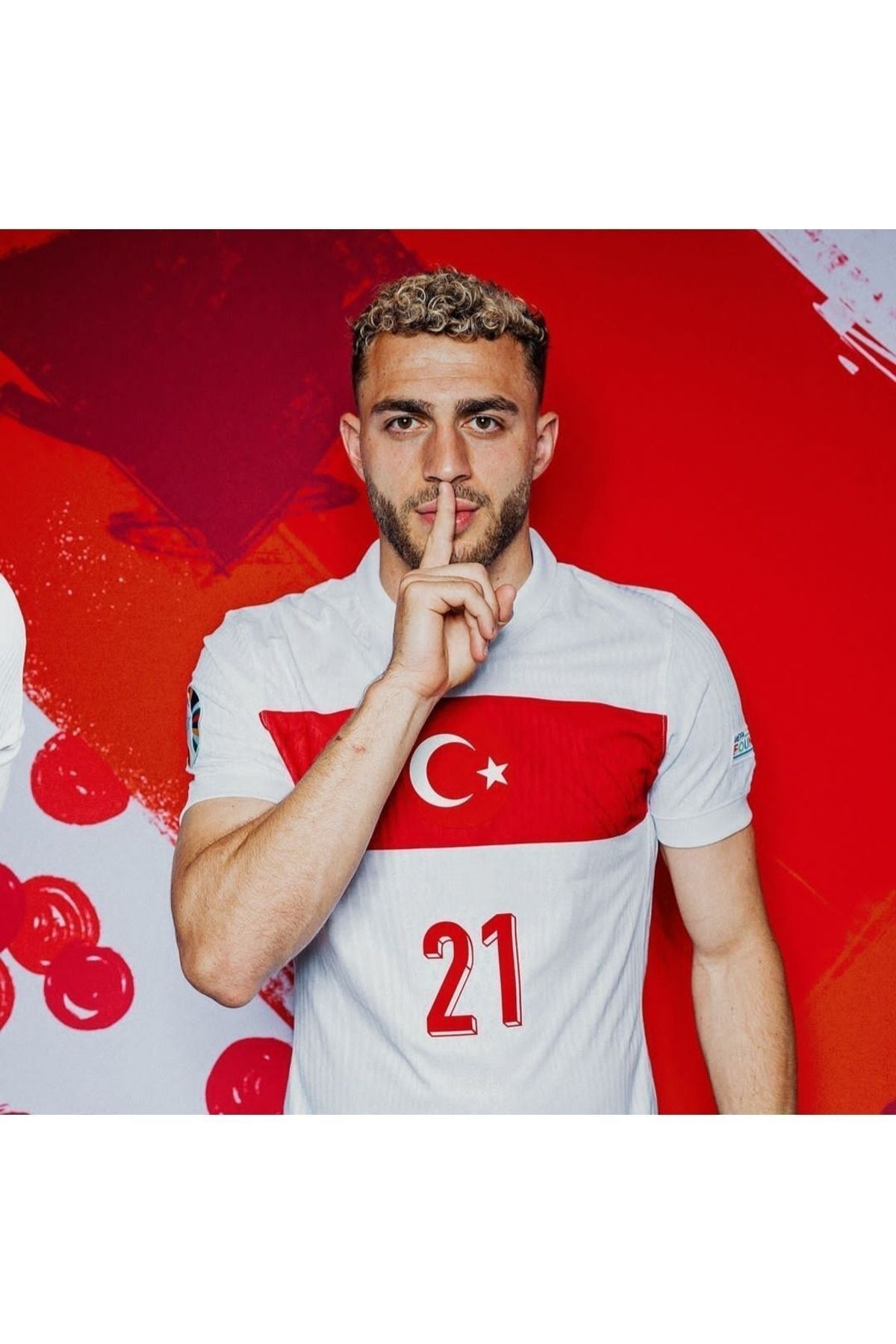 AJAX STAR Türkiye Euro 2024 Barış Alper Yılmaz Forması white