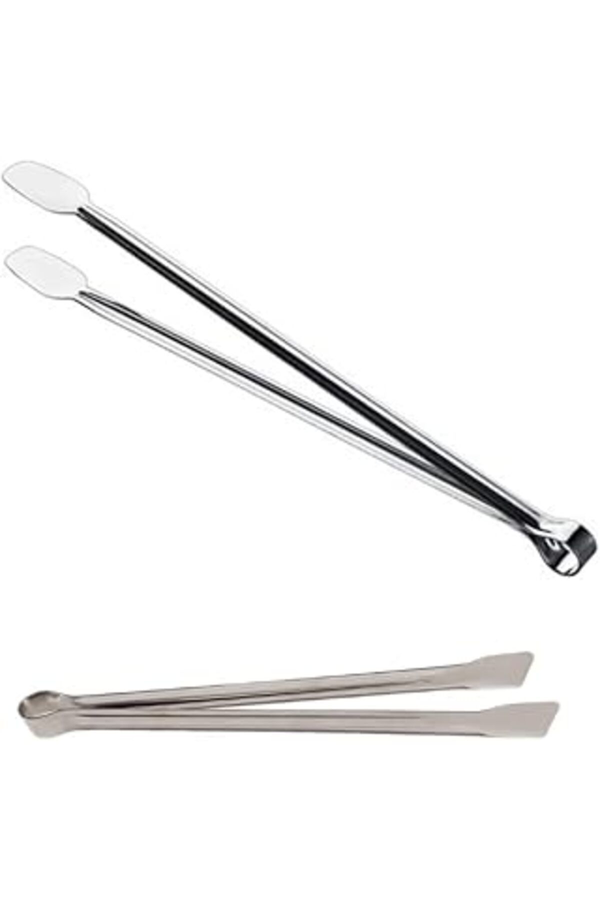 STOREMAX Klasik Metal Mangal Maşası 32 Cm-27 Cm Uzun-Kısa Boy Çelik Yemek Barbekü Izgara Kömür