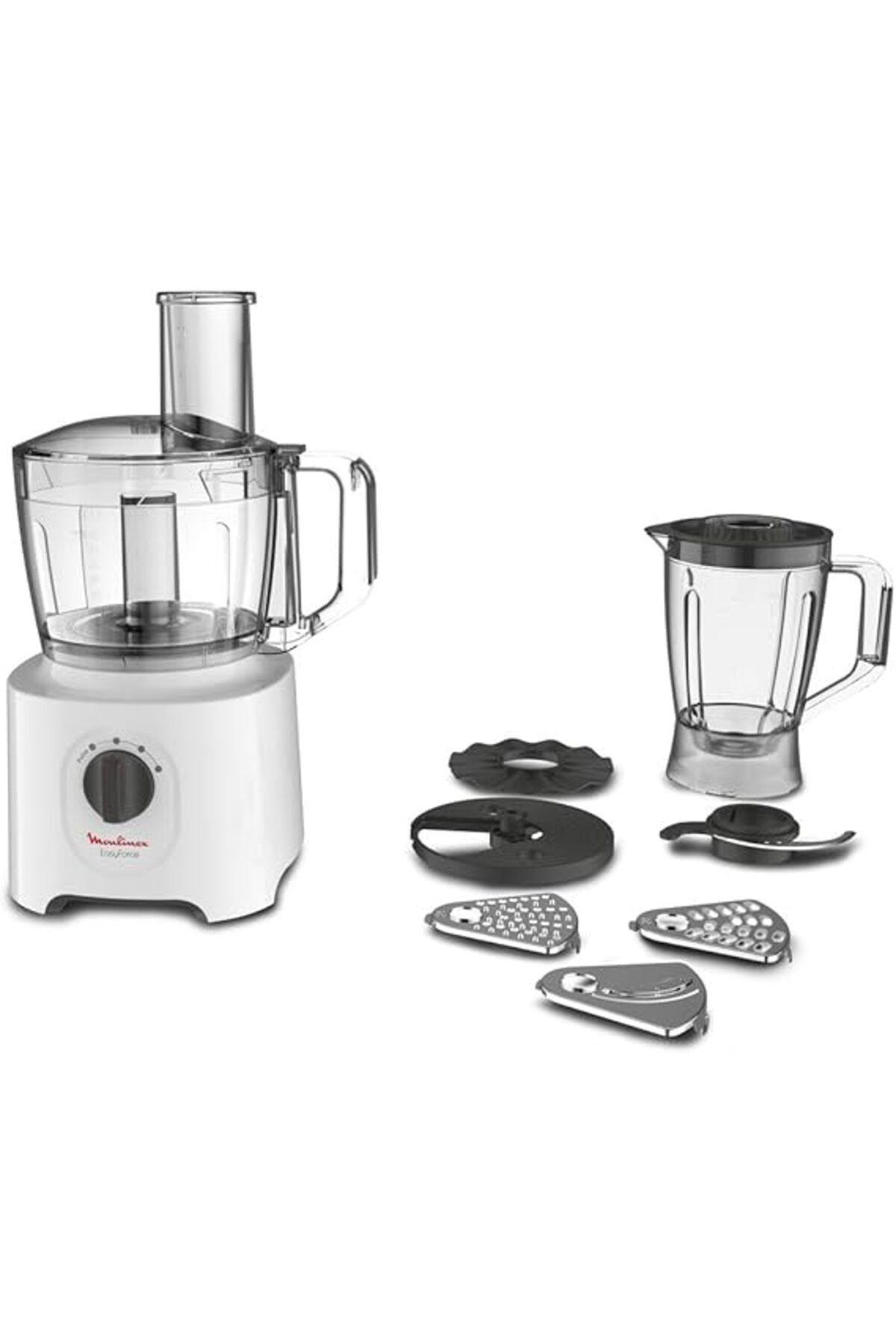 Moulinex-Food Processor Food Processor | 800 W| 6 Attachments | +25 Different Functions 800 W FP247127 1