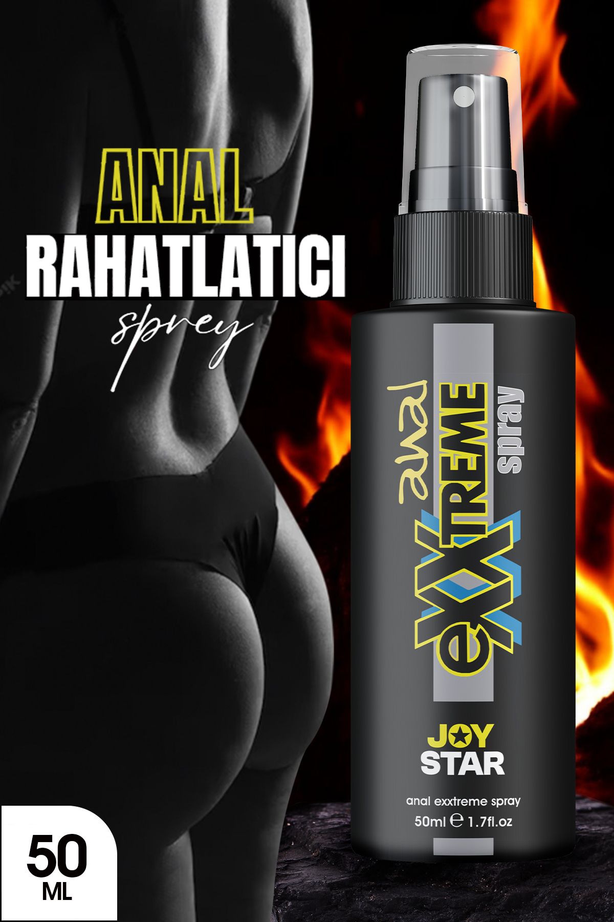 joystar 50ml Rahatlatıcı Premium Sprey Relax Sprey Anal Gevşetici