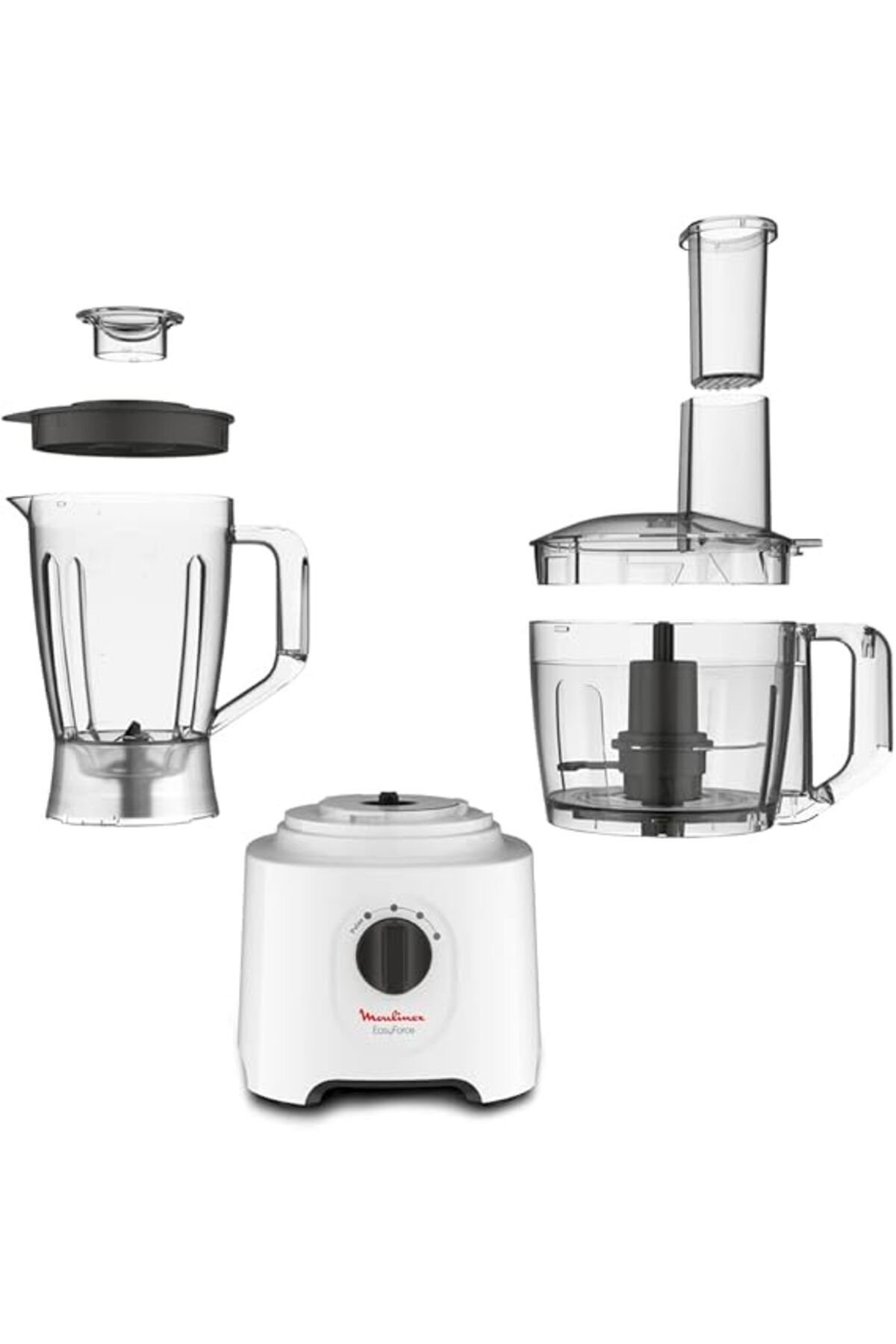 Moulinex-Food Processor Food Processor | 800 W| 6 Attachments | +25 Different Functions 800 W FP247127 2
