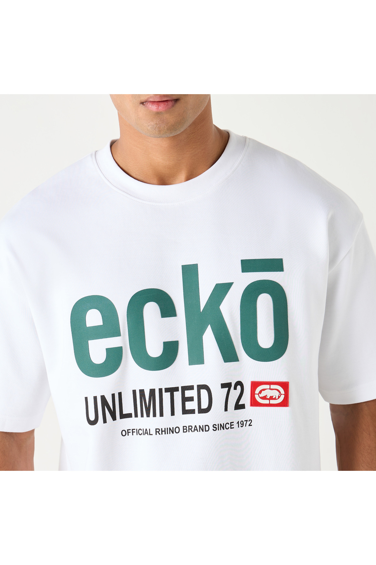 ECKO-Unltd Printed Crew Neck T-shirt With Short Sleeves 4