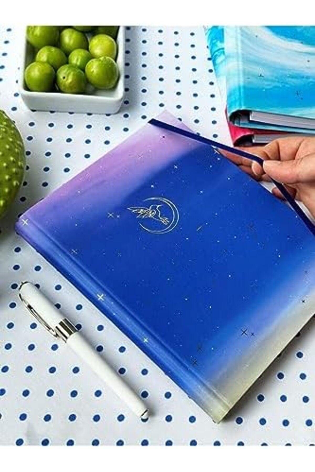 STOREMAX gelalpzr Cm Noktalı Yaprak 17x24 Sayfa 96 Kapak 192 Defter Sert Spiralli Yeni aynet 1109110