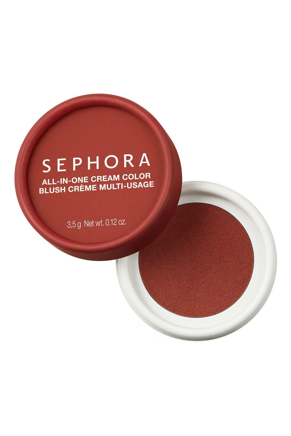 SEPHORA COLLECTION All-In-One Cream Color-Uzun Süre Kalıcı Yoğun Pigmentli Işıltılı&Parlak Bitişli Çok Amaçlı Allık3,5G