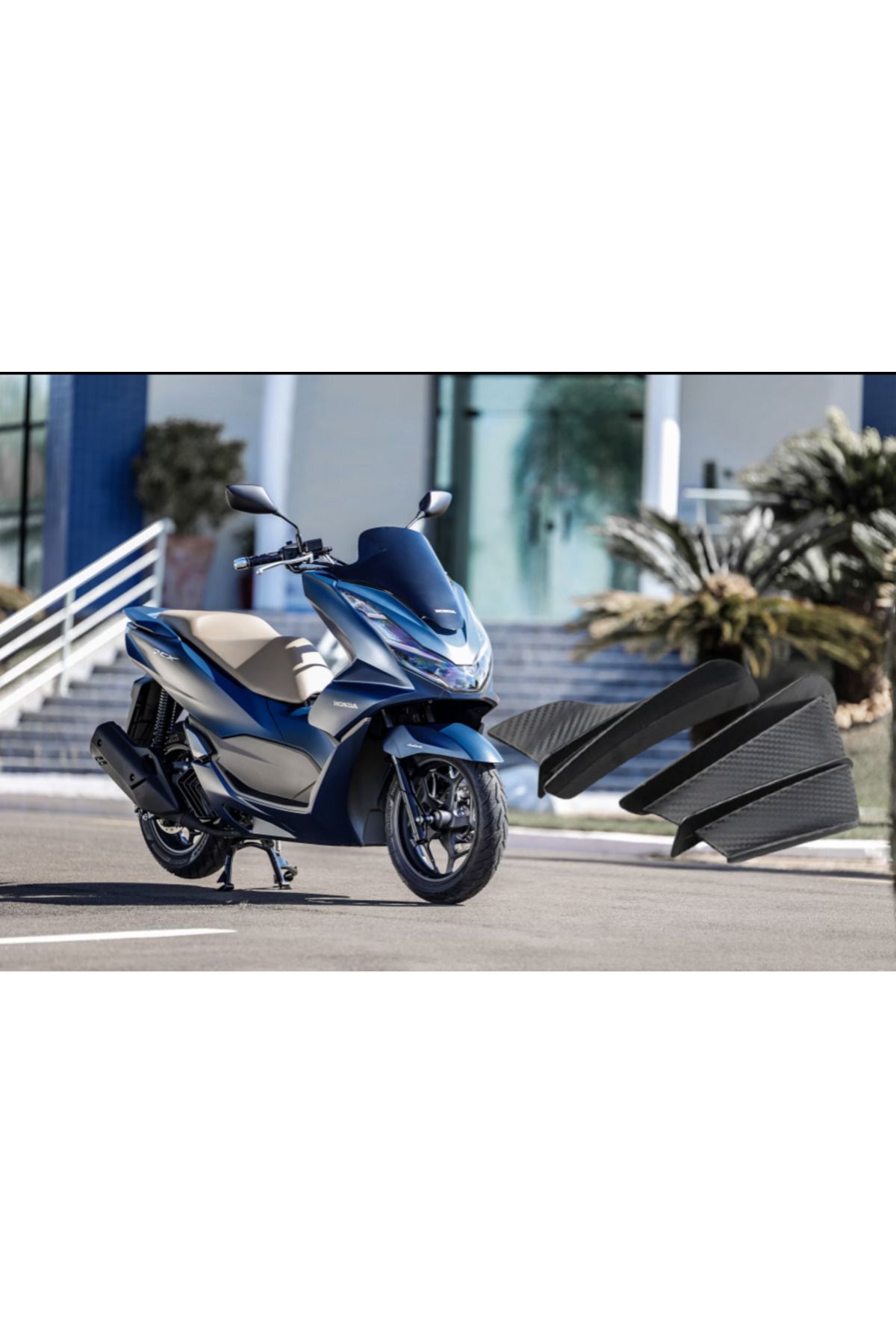 3Dekor Honda Pcx Motor Kanat Winglet Honda