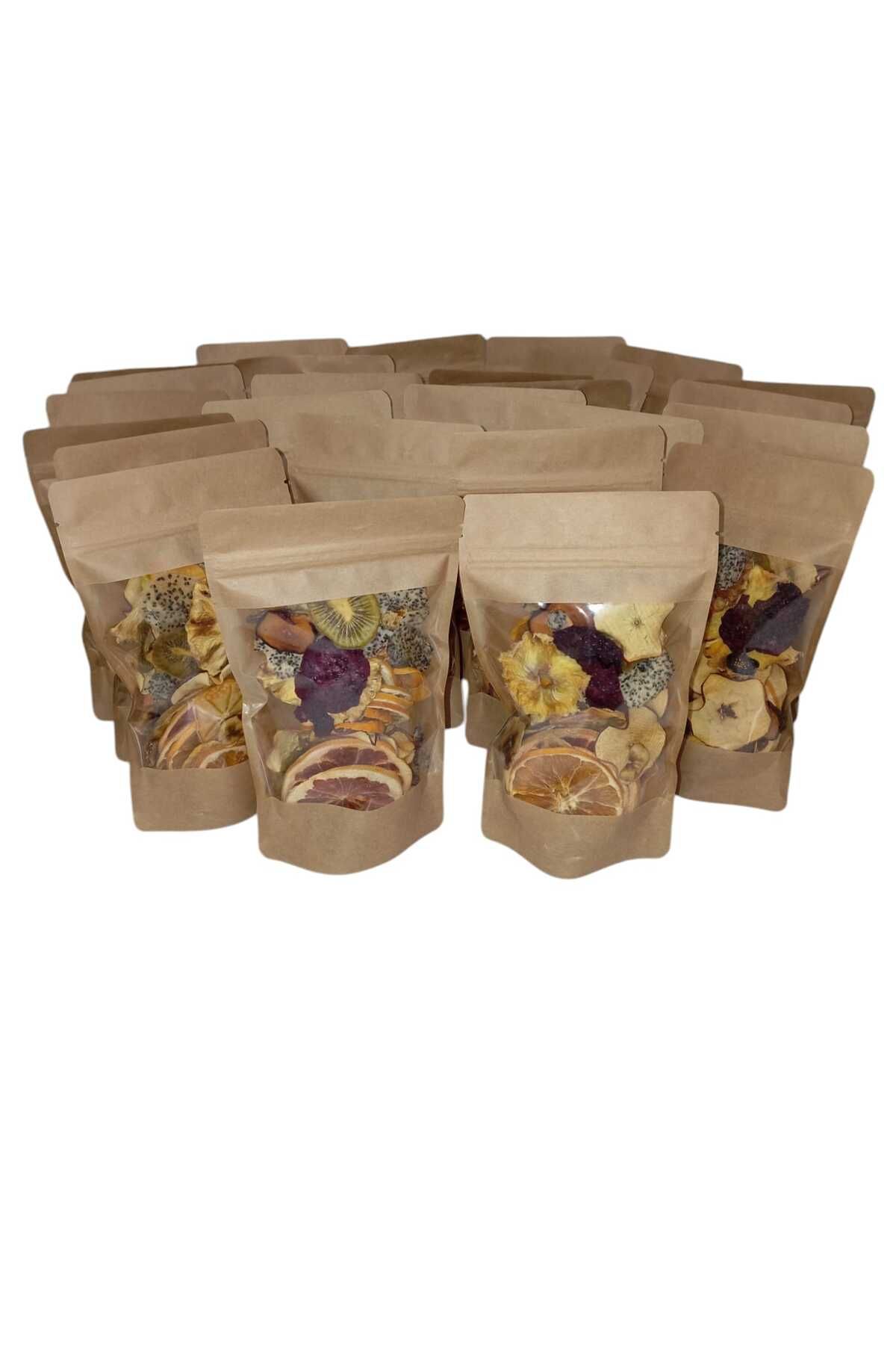 Tades-Mixed Fruit Chips 80 Grams. (Pananas, Juddle, Pearl, Hennet Honig, Banana, Latch, Orange, Apple, Kivi) 5