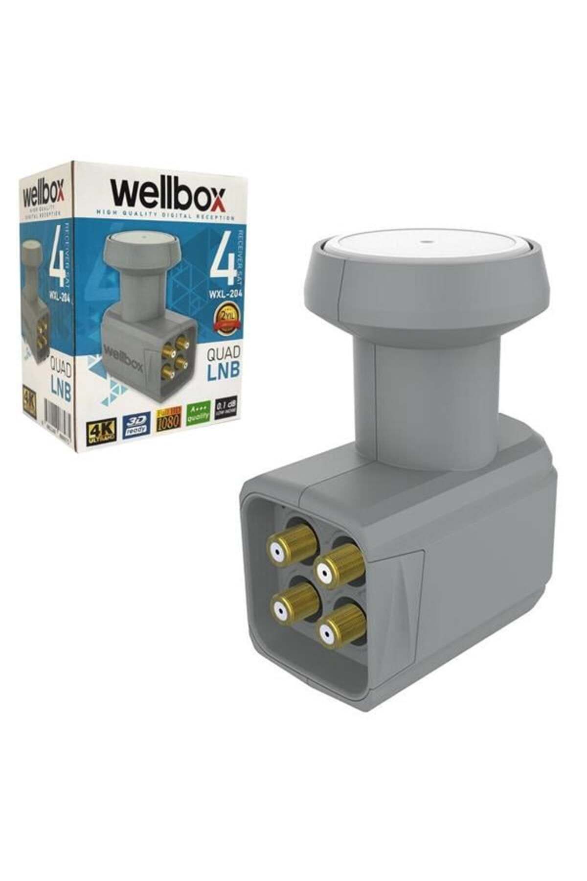 nazeninstoğu Wxl-104/204 4Lü Lnb (Quad) 0.1Db 3D Fhd 4K