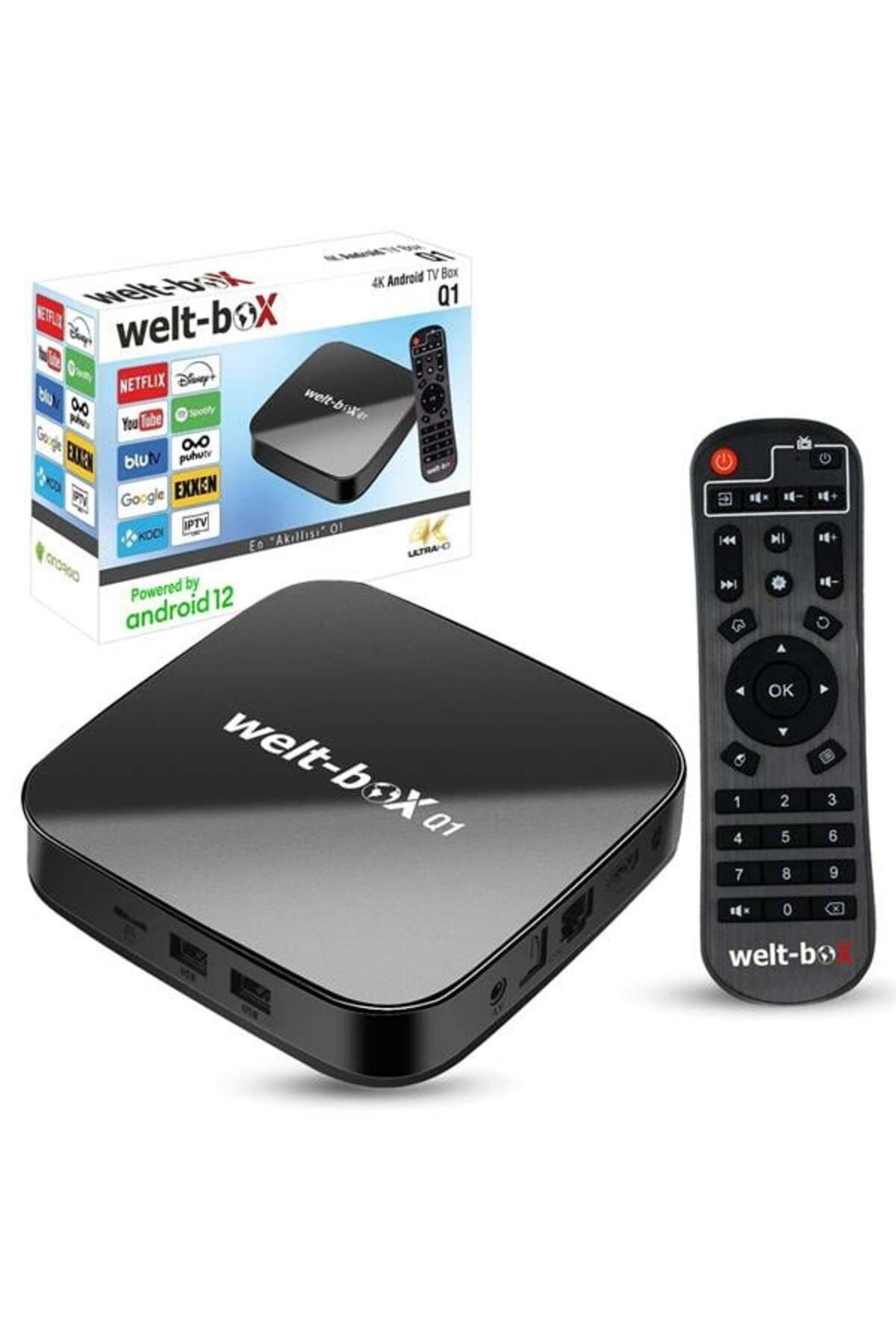 BRL WELT-BOX Q1 Android Tv Box 1+8GB