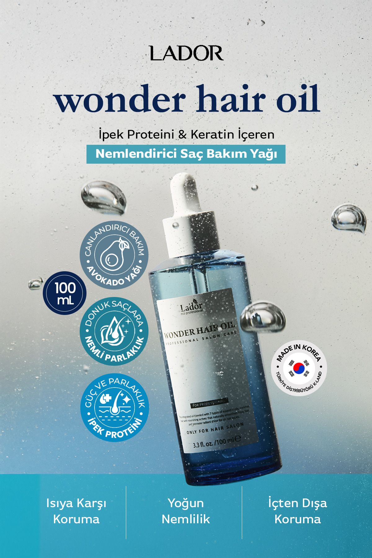 Lador-Wonder Hair Oil - 100 ml Keratin Treatment for Damaged Hair 6