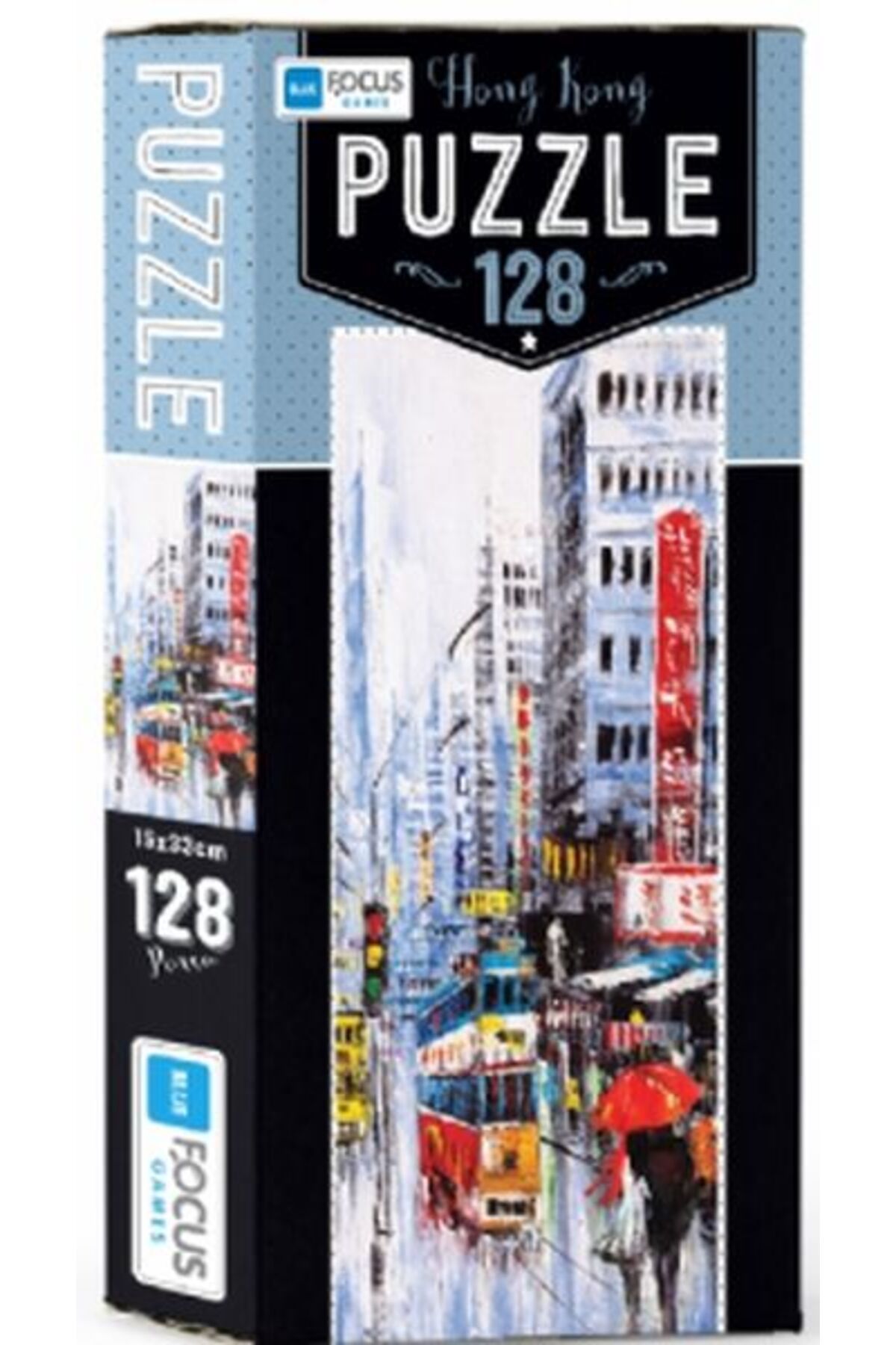 Blue Focus Yayınları Hong Kong - Puzzle 128 Parça