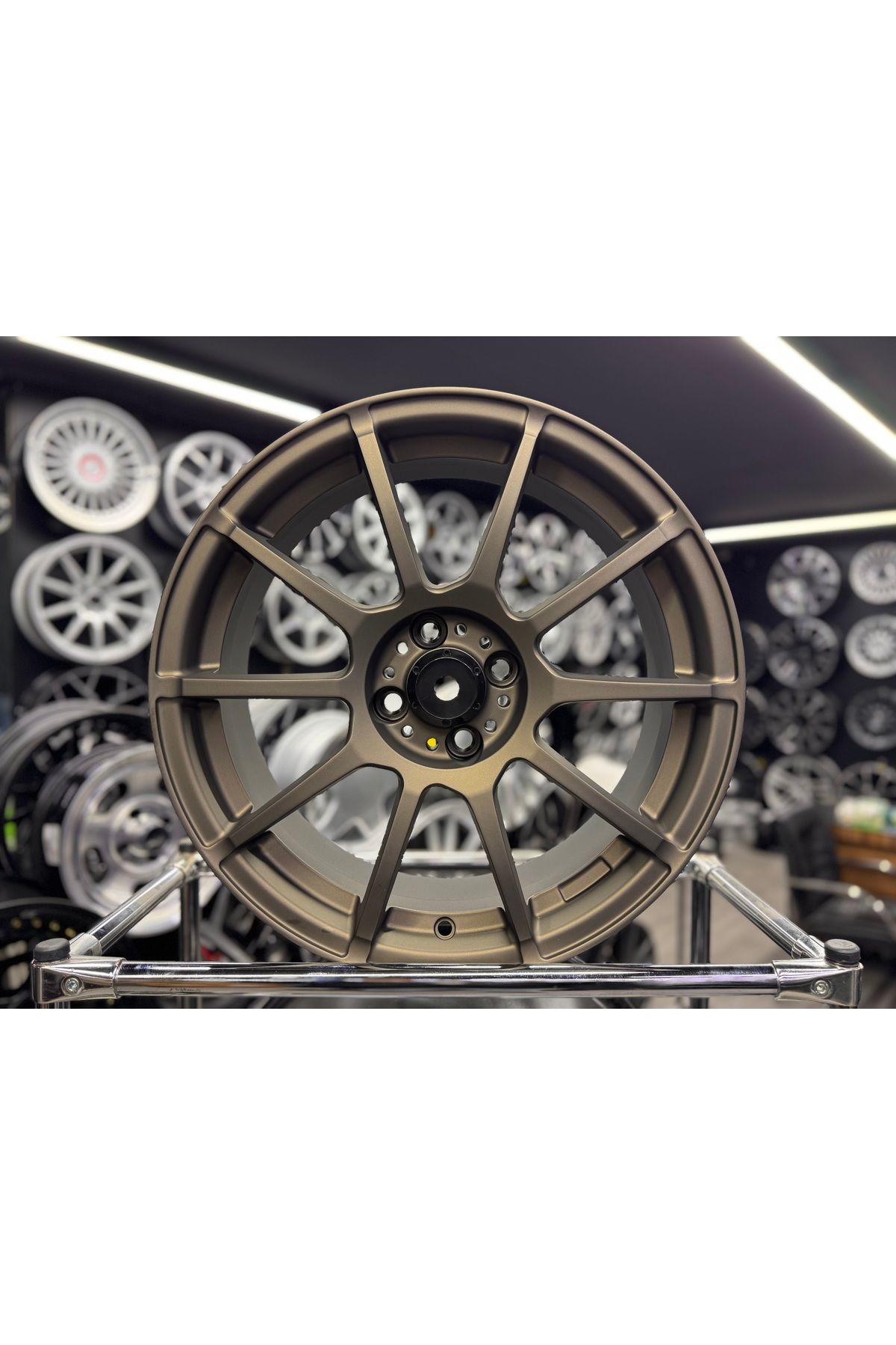 gzm 17 İnc 4x100 Sparco Assetto Gara Jant Takimi Mat Bronz (4 Adet)