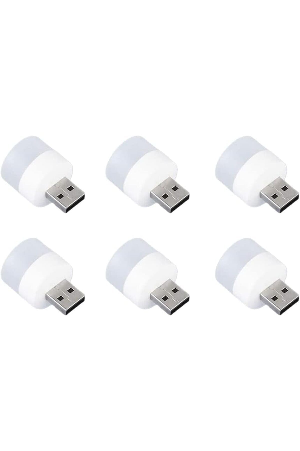 STOREMAX EMLshop LED lambalar, okuma ışığı, 6 parçalı taşınabilir mini USB gece lambası, mobil LED,