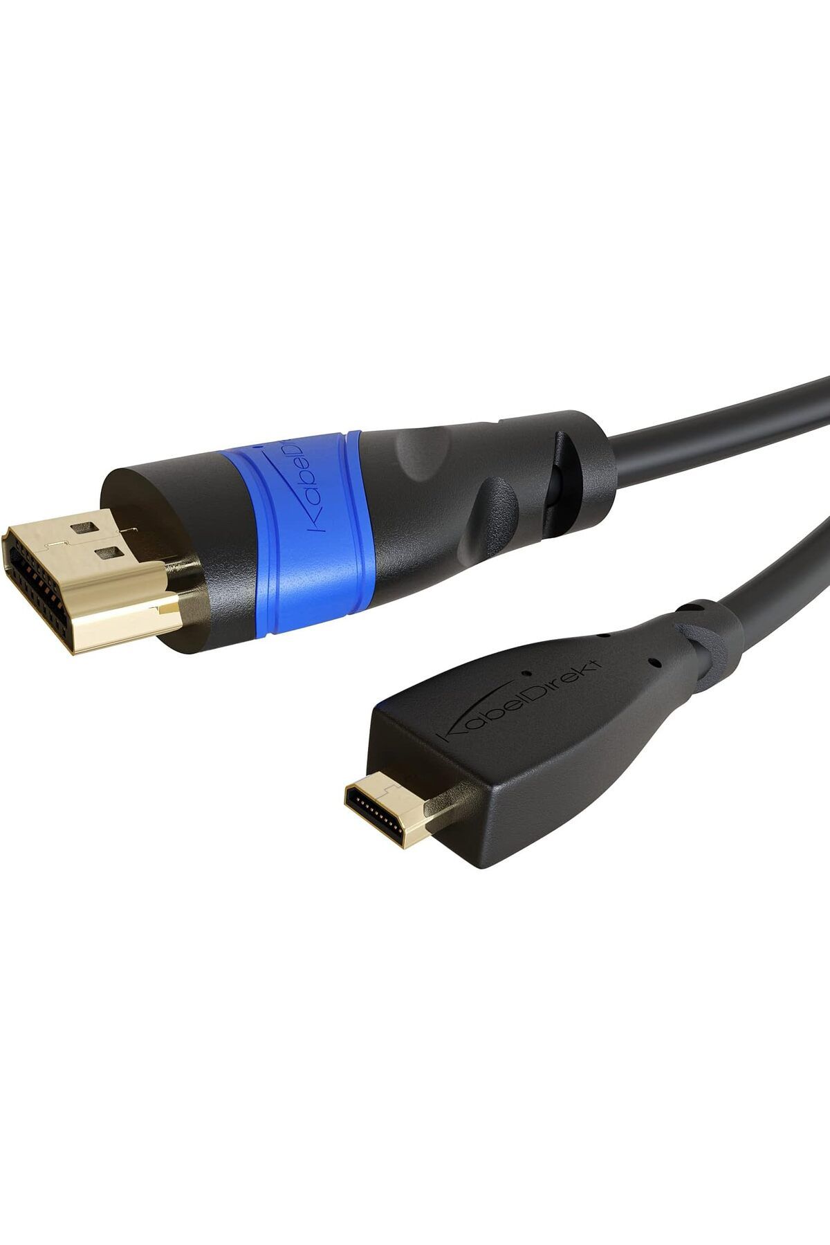 STOREMAX lbstorex – 5m – micro-HDMI kablosu (HDMI – Micro-HDMI, iki yönlü – Ultra HD için 4 K @ 60