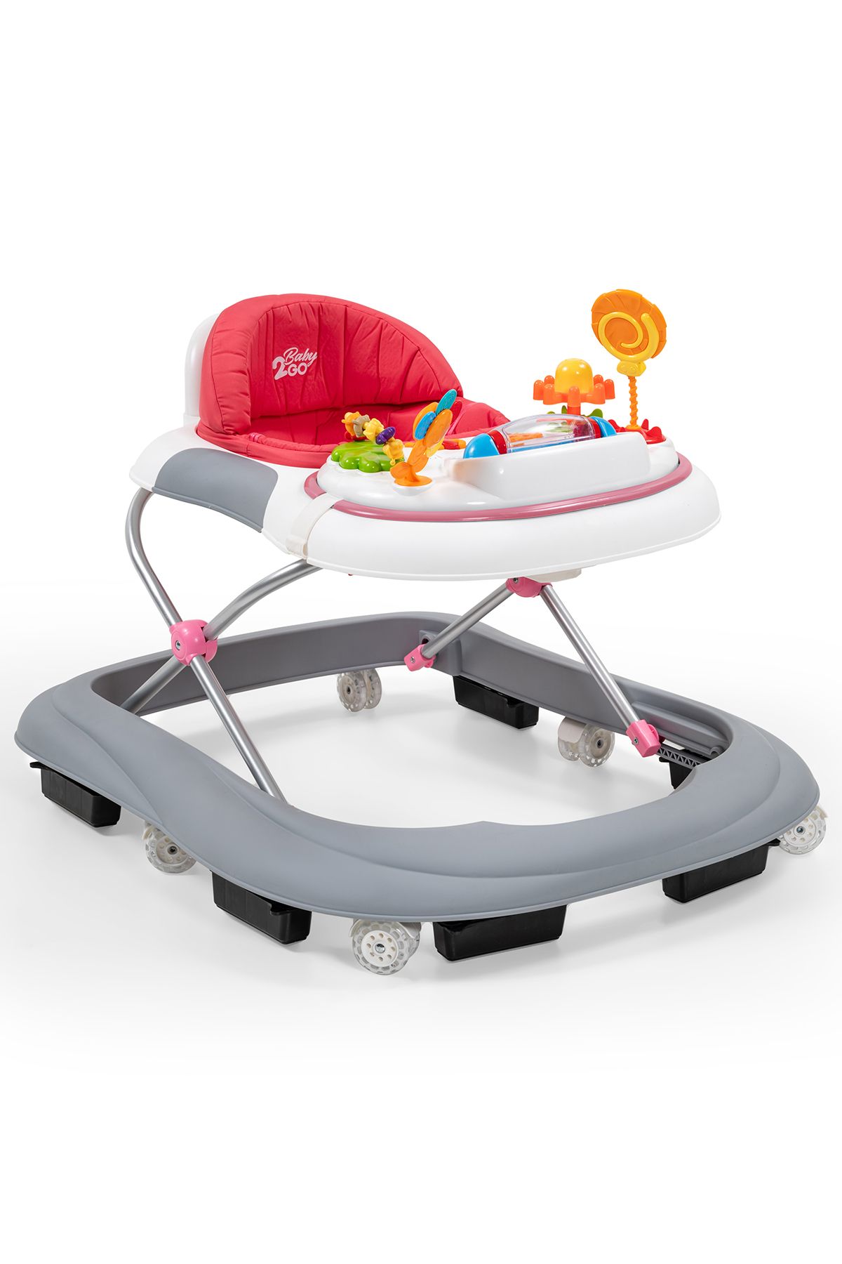 Baby2Go Toodle Lüks Yürüteç Pembe