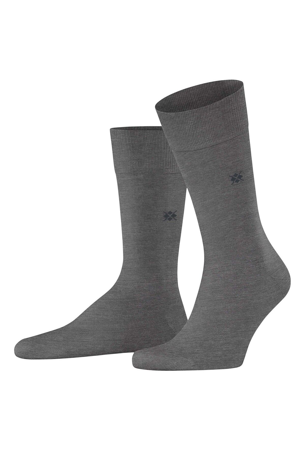 Burlington-Herren Socken 2er Pack - DUBLIN, Kurzstrumpf, Logo, One Size, einfarbig 4