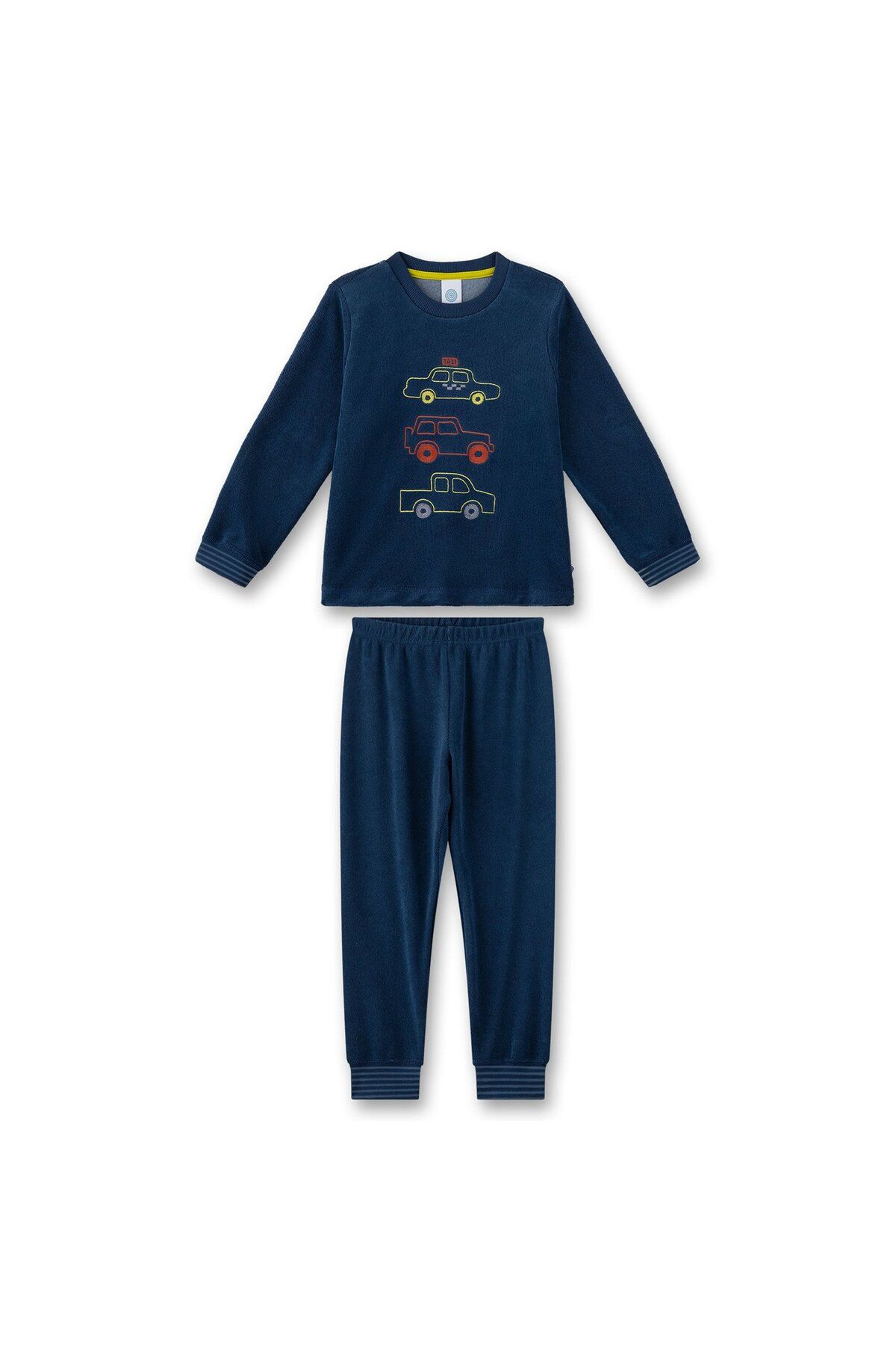 Sanetta-Jungen Schlafanzug - Nachtwäsche, Pyjama, lang,Terry, Motiv 4