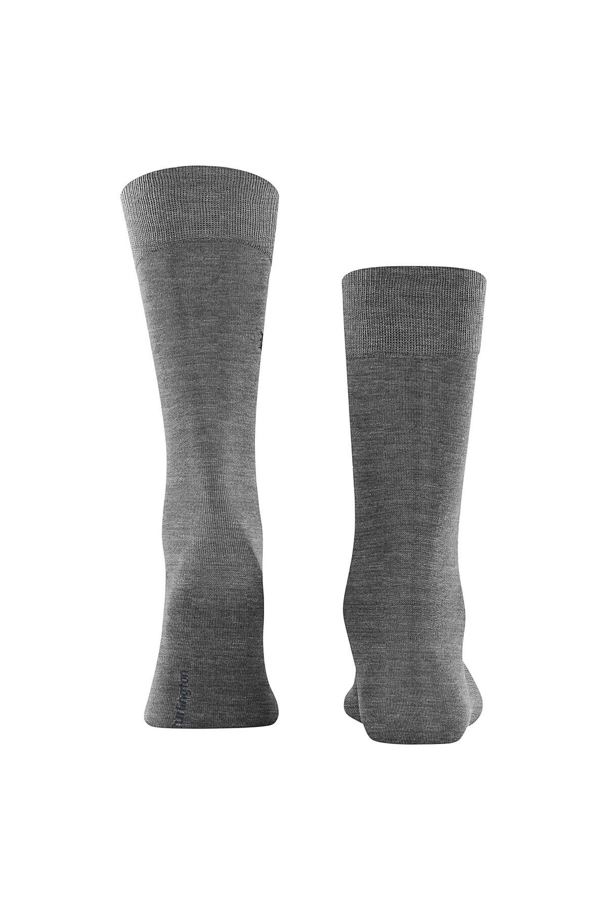 Burlington-Herren Socken 2er Pack - DUBLIN, Kurzstrumpf, Logo, One Size, einfarbig 1