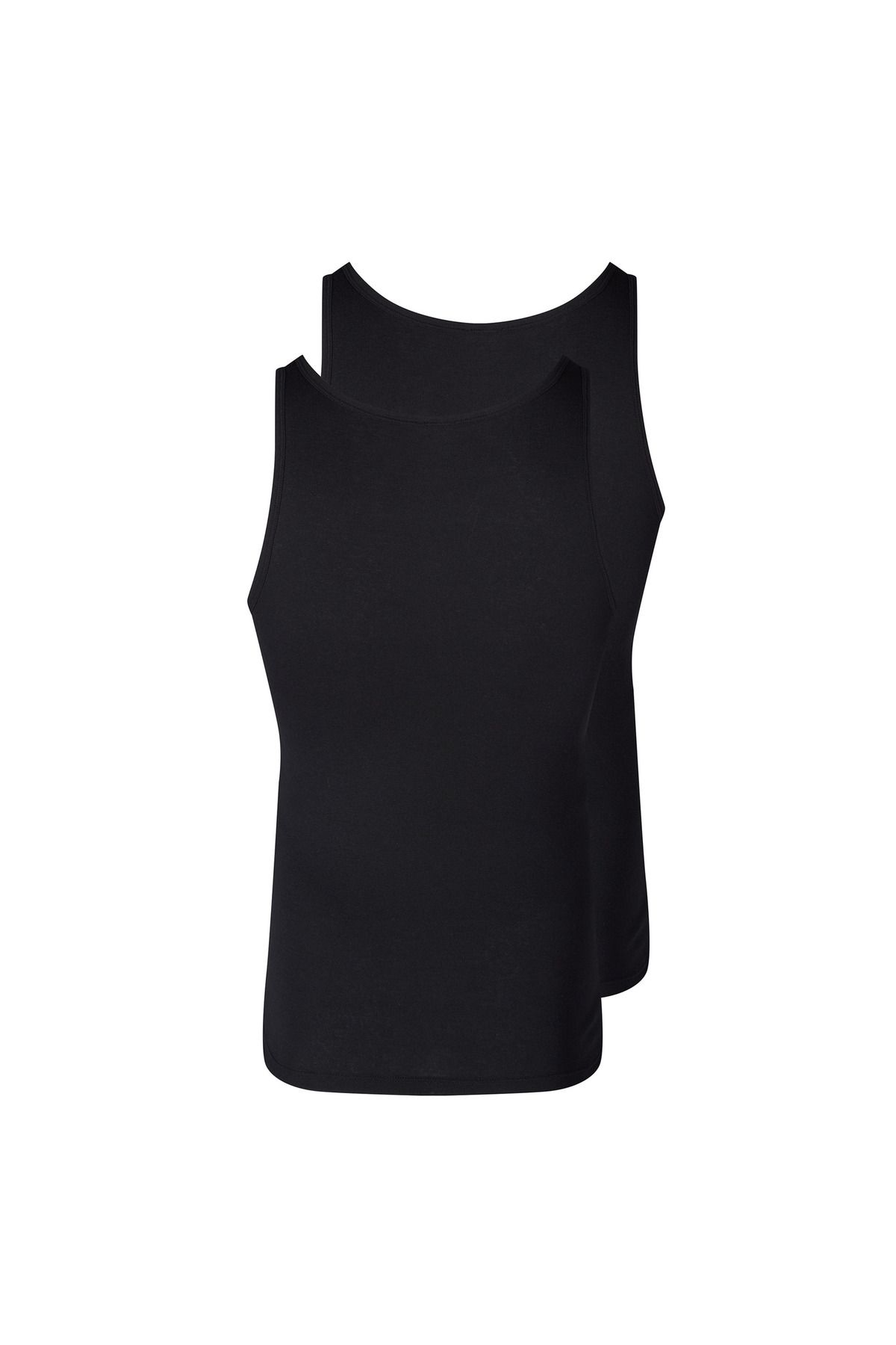 Skiny-Herren Unterhemden, 2er Pack - Tank Top DP, ärmellos, Feinripp, Baumwolle 3