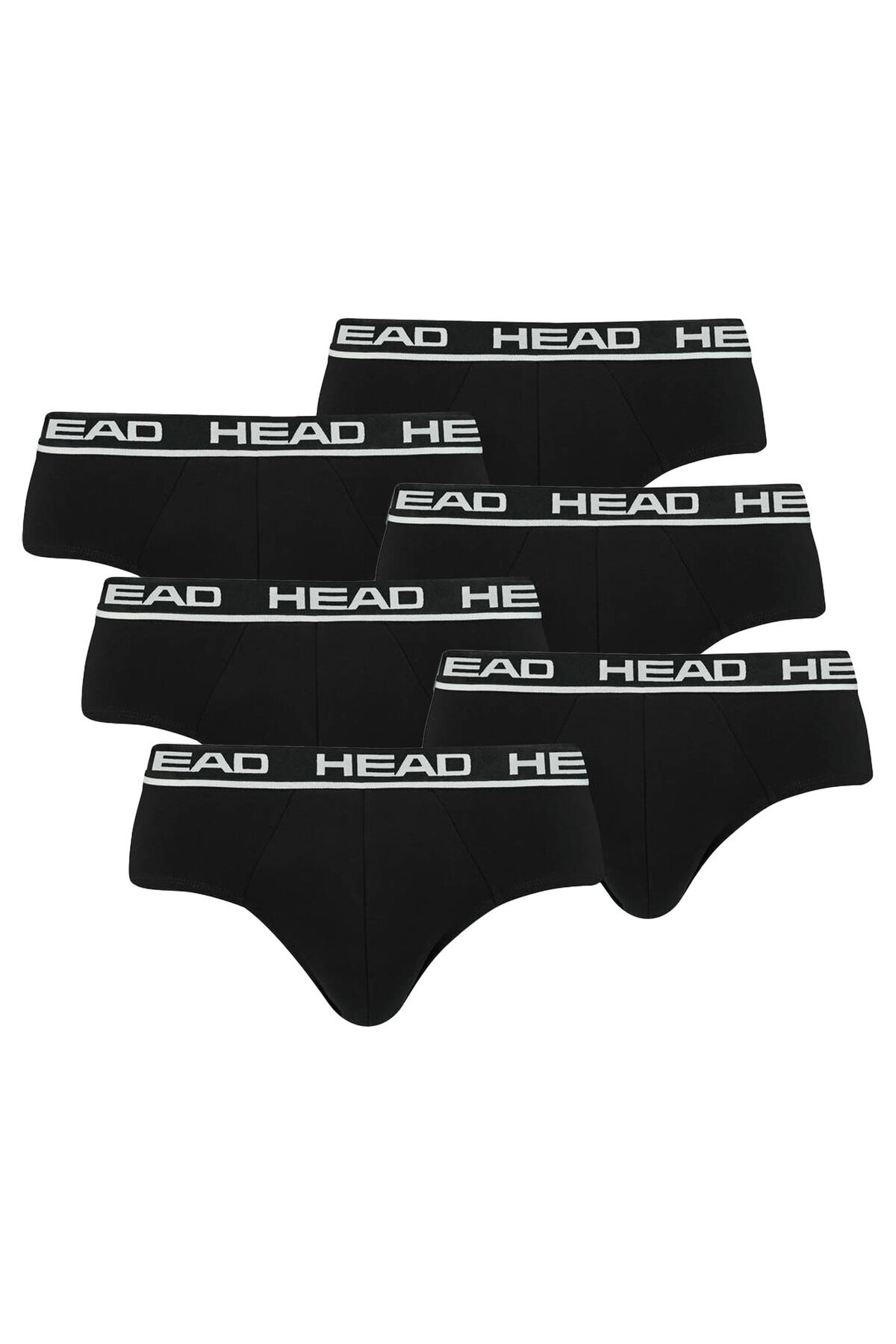 Head-Herren Brief, 6er Pack - Slip, Logobund, Cotton Stretch 4