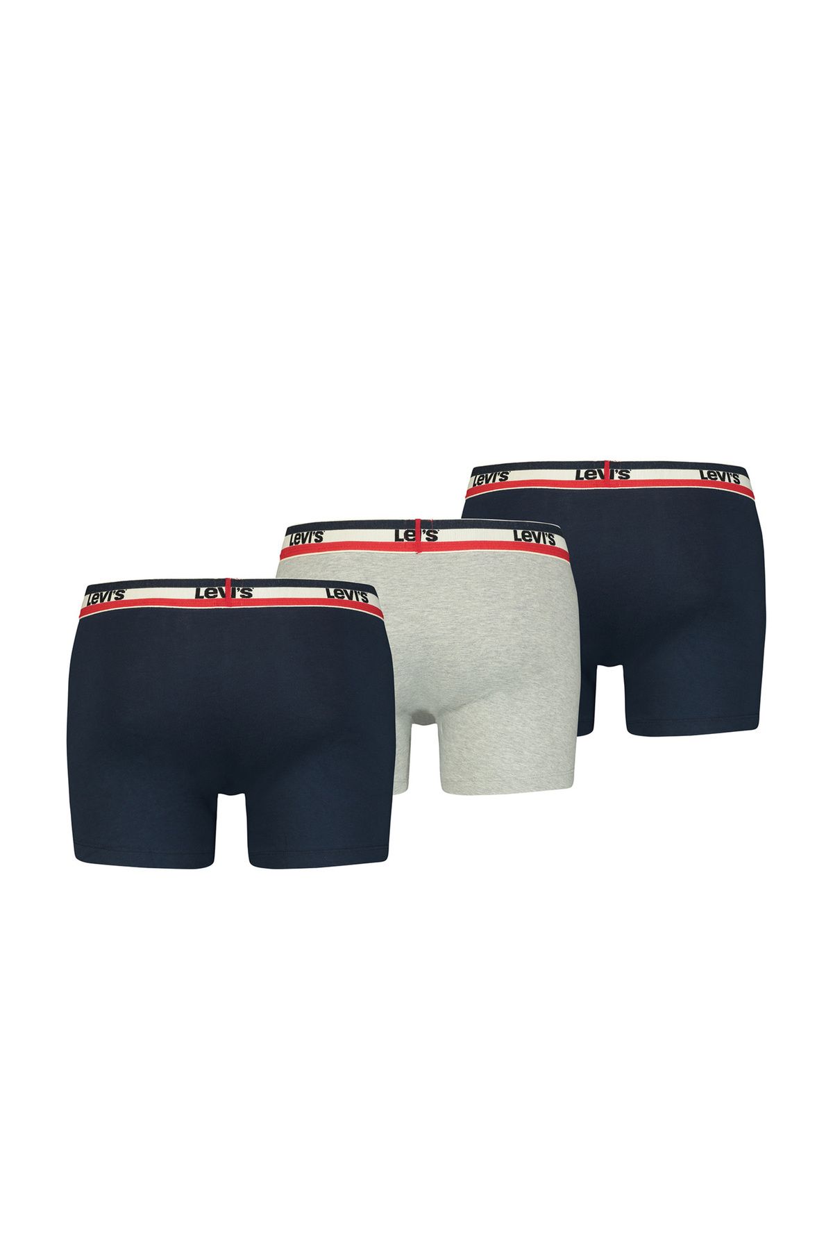 Levi's-LEVI´S Herren Boxer-Shorts, 6er Pack - Sportswear Logo Boxer Brief, Cotton Stretch 2