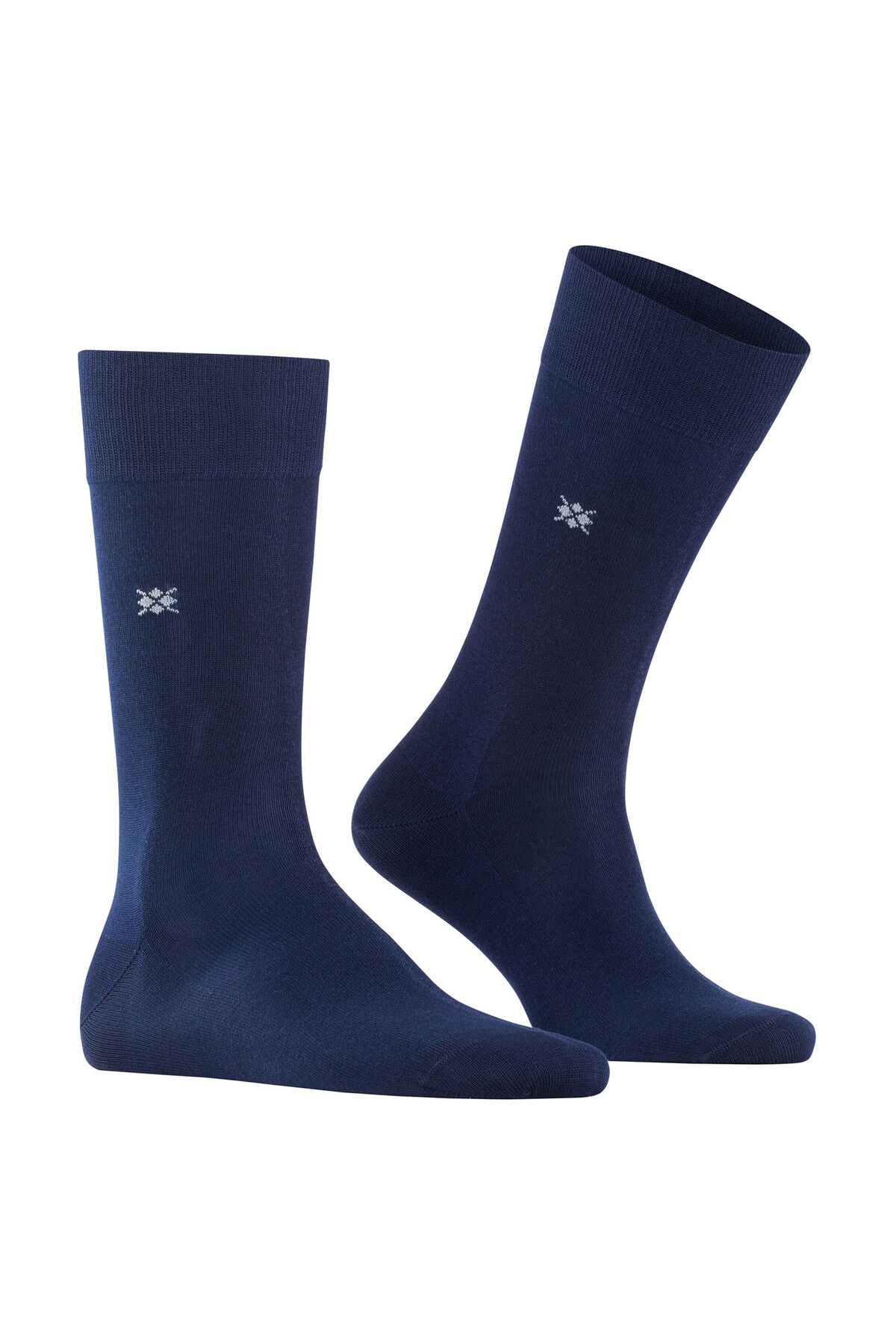 Burlington-Herren Socken 2er Pack - DUBLIN, Kurzstrumpf, Logo, One Size, einfarbig 2