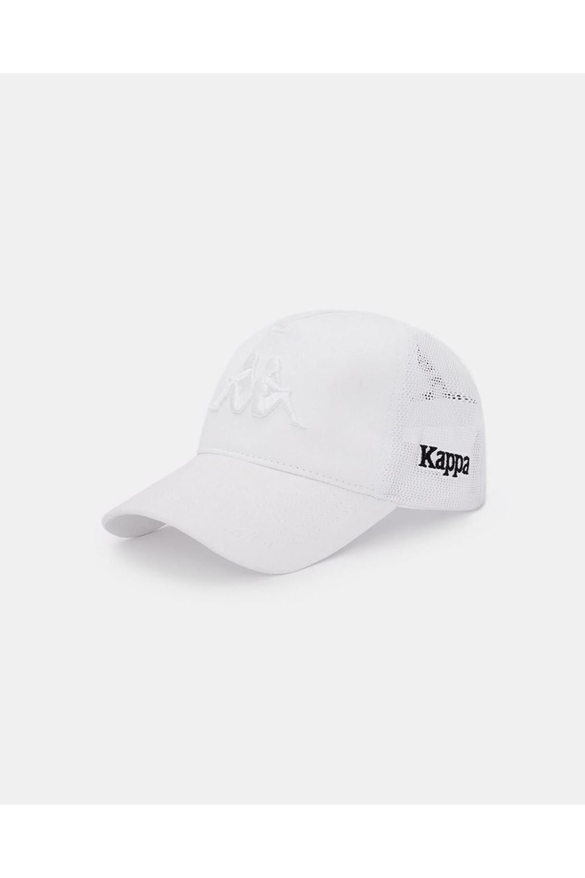 Kappa Authentic Pera Unisex Beyaz Regular Fit Şapka