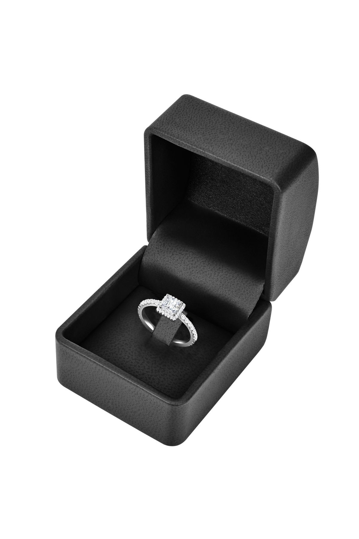 Trilani-Silberring Ring Sterling Silber Zirkonia weiß 4