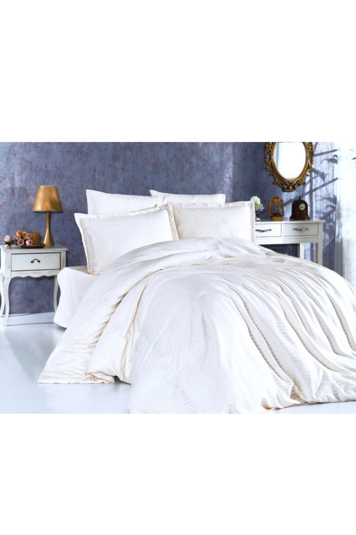 MİCRO SATIN DOUBLE DUVET COVER (PACKAGE CONTENTS ARE JUST MY DUVET COVER! )