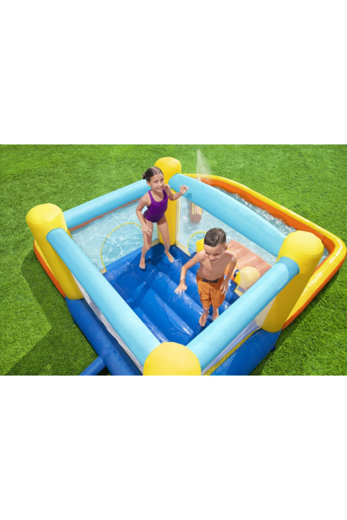 BESTWAY-H2Ogobeach Bounce Water Park 365X340X152Cm 26-53381 5
