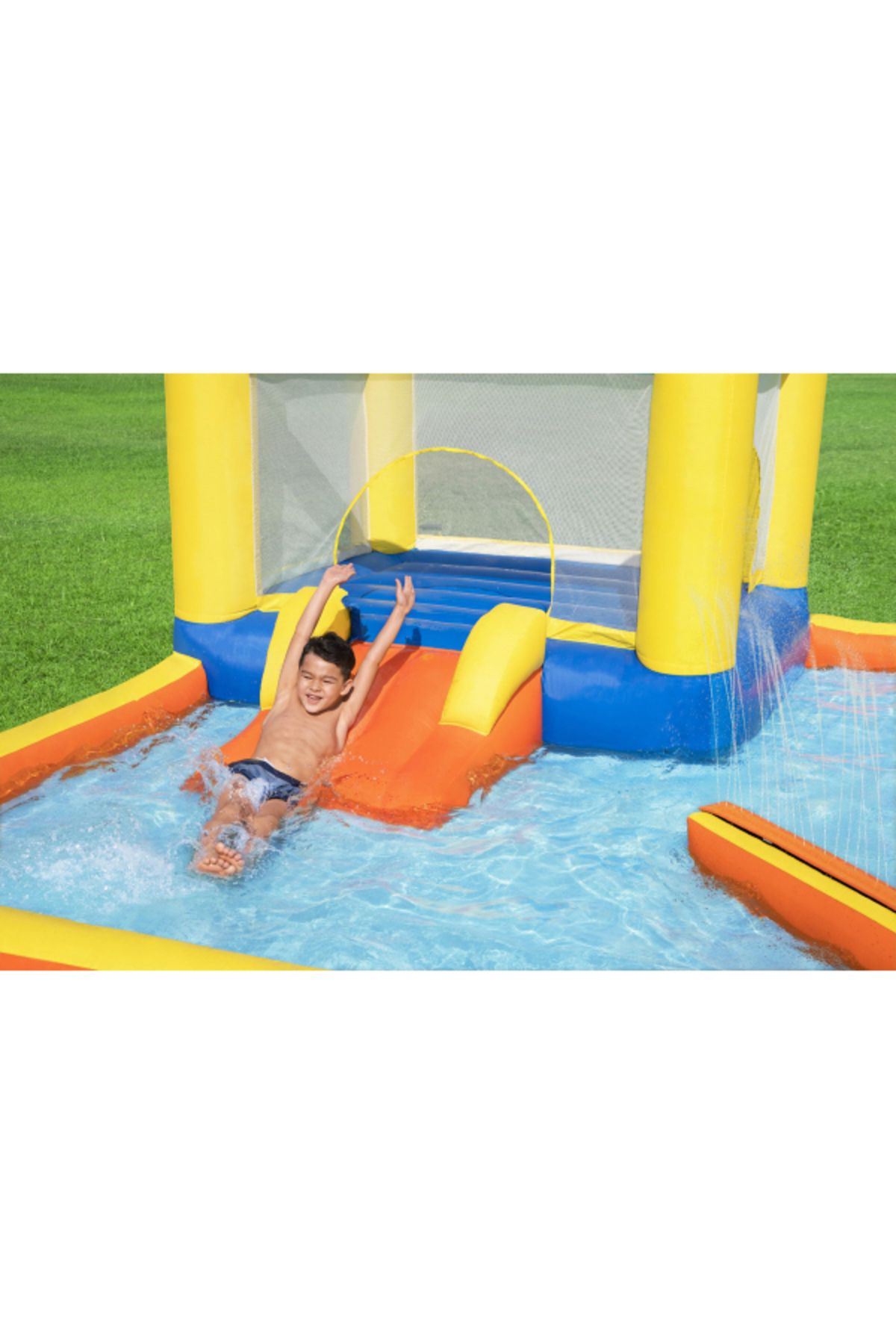 BESTWAY-H2Ogobeach Bounce Water Park 365X340X152Cm 26-53381 4