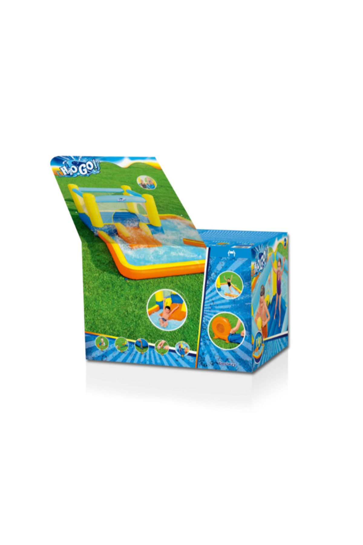 BESTWAY-H2Ogobeach Bounce Water Park 365X340X152Cm 26-53381 6