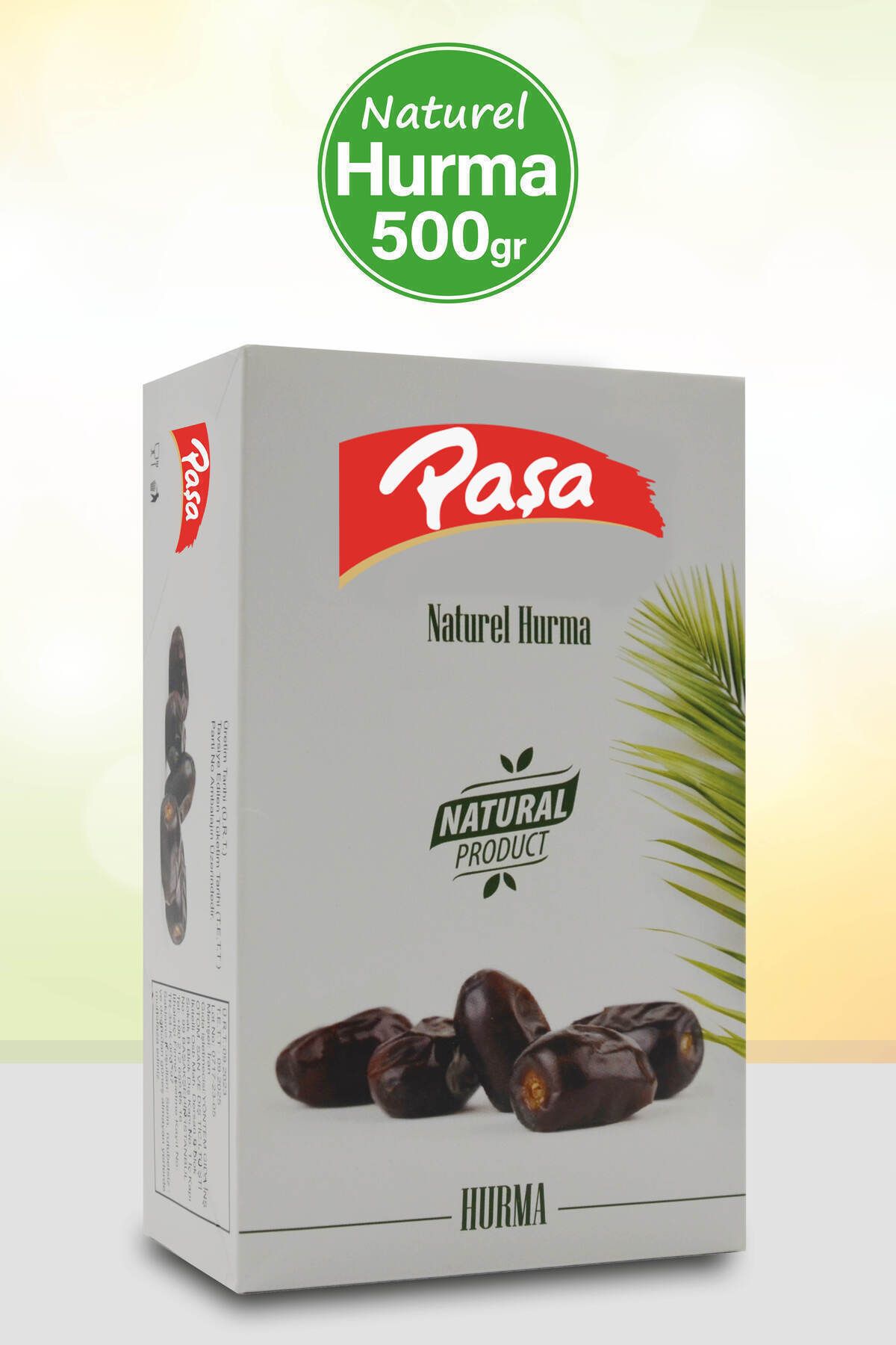 Paşa Kuruyemiş İran Hurma 500 gr Paket