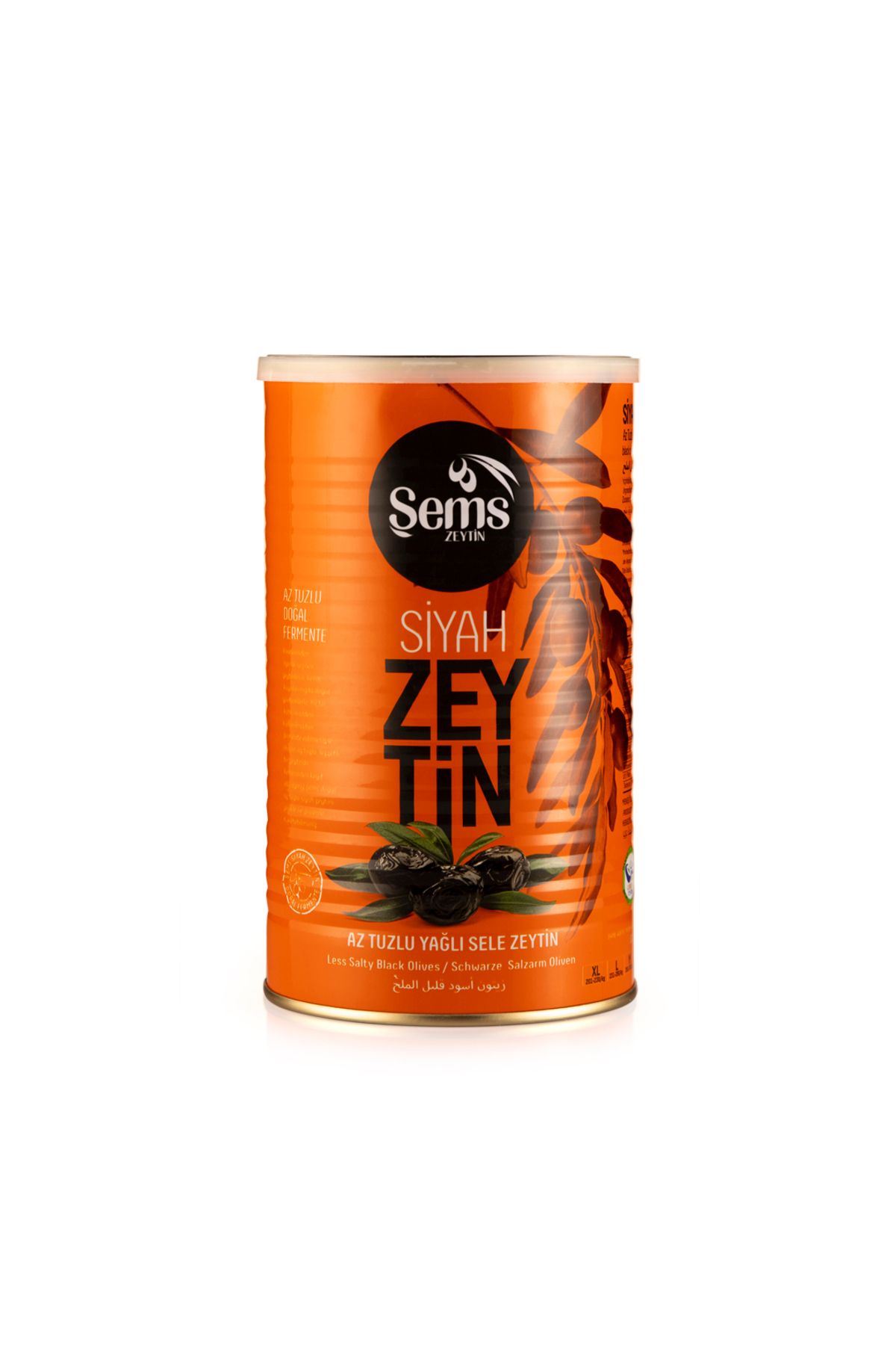 Şems Zeytin Şems Zeytin Siyah Süper İri 900 Gr (321-350)