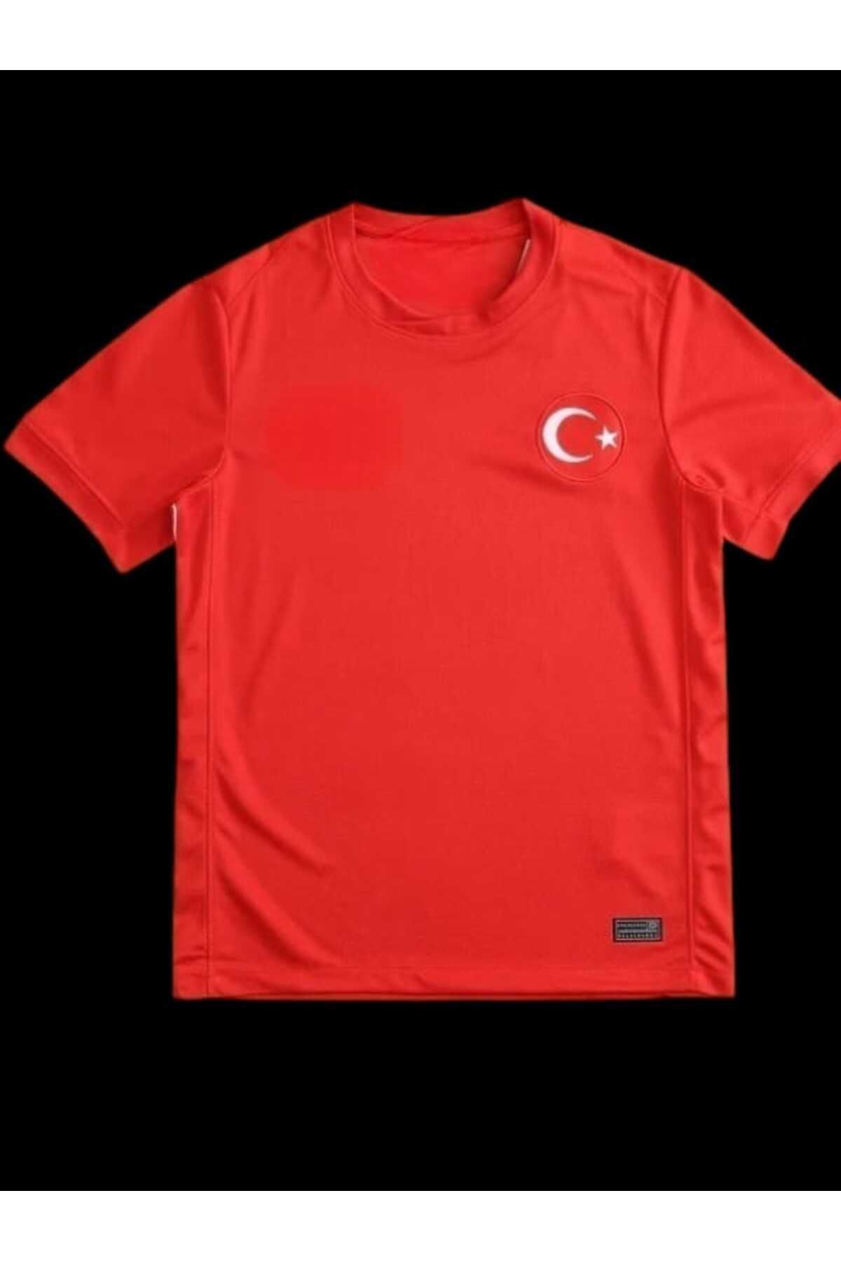 Lion Spor Türkiye kırmızı milli takım halı saha forması t-shirt tişört kırmızı