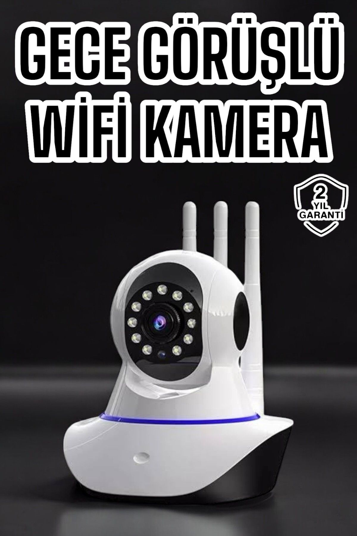 ASTRALTECH Ev Kamerası Wifi Kamerası Video Kayıt Çift Yönlü Hareket Sensörü Bebek