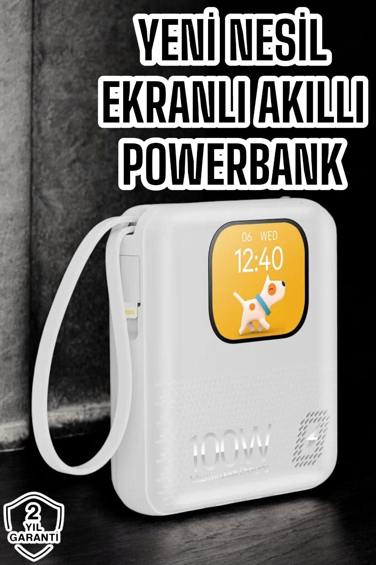 BellaThec Müzik Dinleme ve Arama Cevaplama Özellikli Akıllı Powerbank - 10.000 mAh!