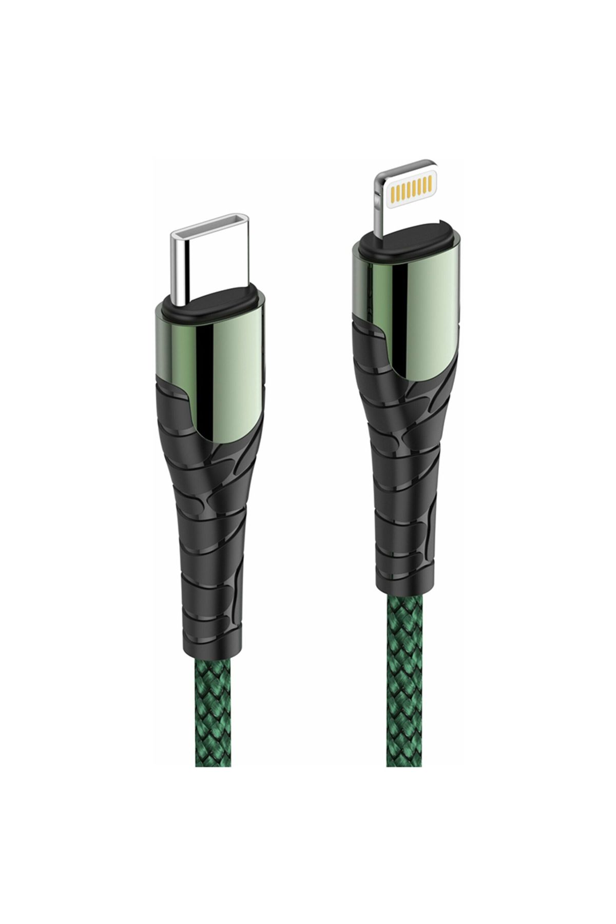 LDNIO-كابل بيانات USB-C إلى Lightning / شحن سريع - 30 واط / 1 متر 2